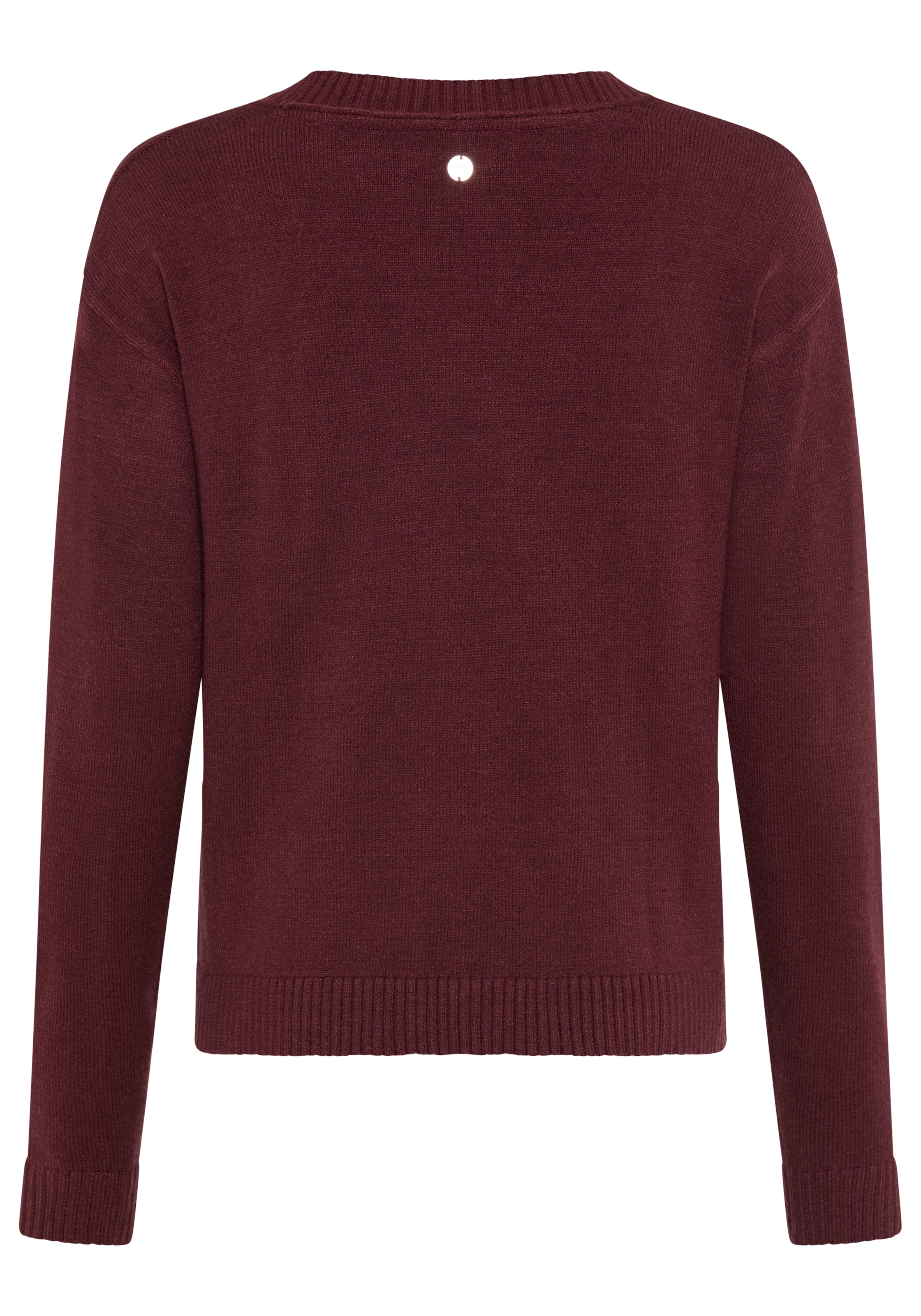 Tamaris Strickjacke »mit kurzem Schnitt, aus elastischem Strickmaterial« mit Knopfleiste