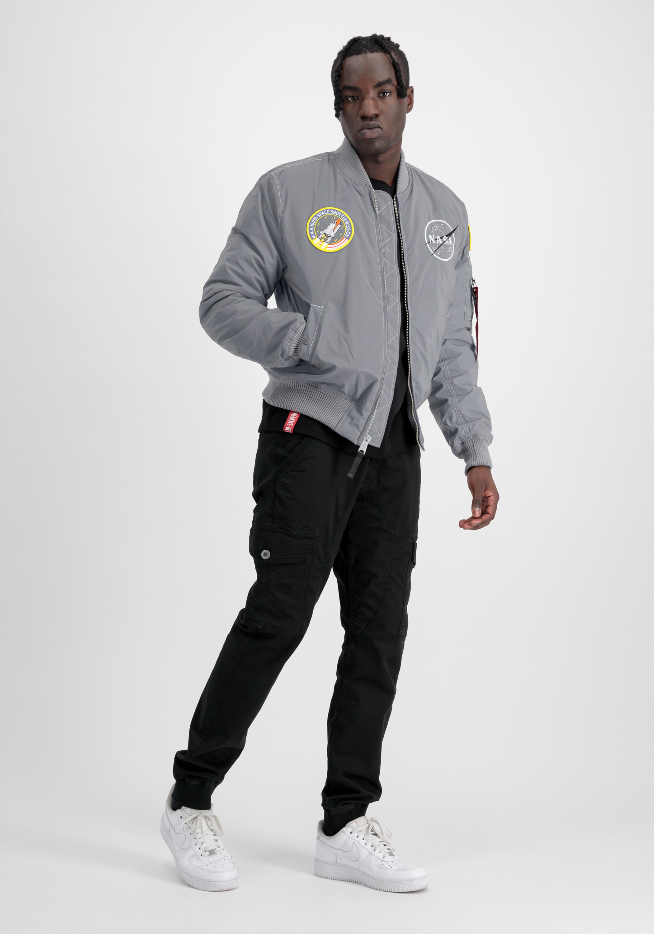 Alpha Industries Bomberjacke »Alpha Industries Men - Bomber Jackets MA-1 NASA Reflective«