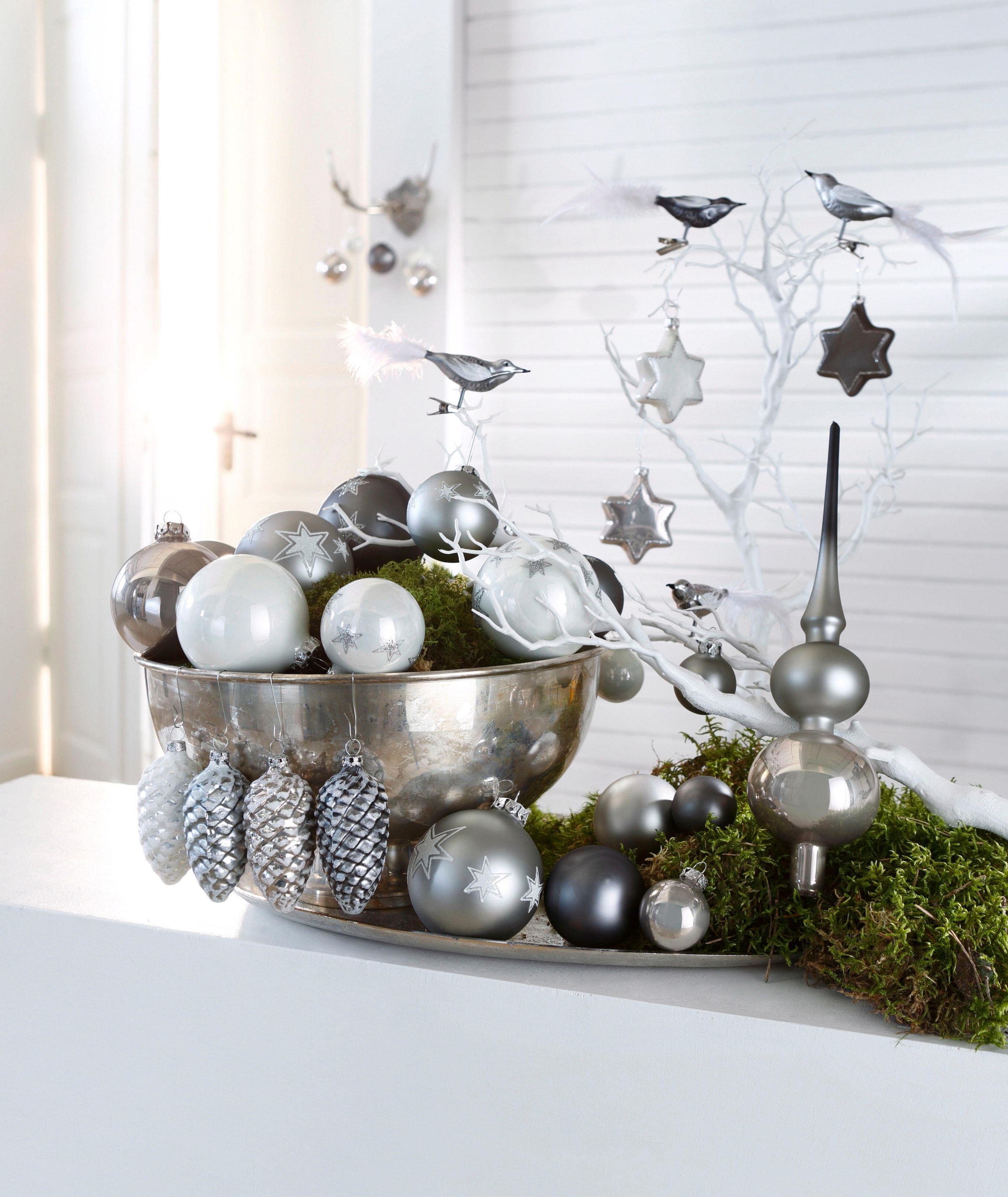 my home Christbaumspitze »Chrome, Weihnachtsdeko, Christbaumschmuck«