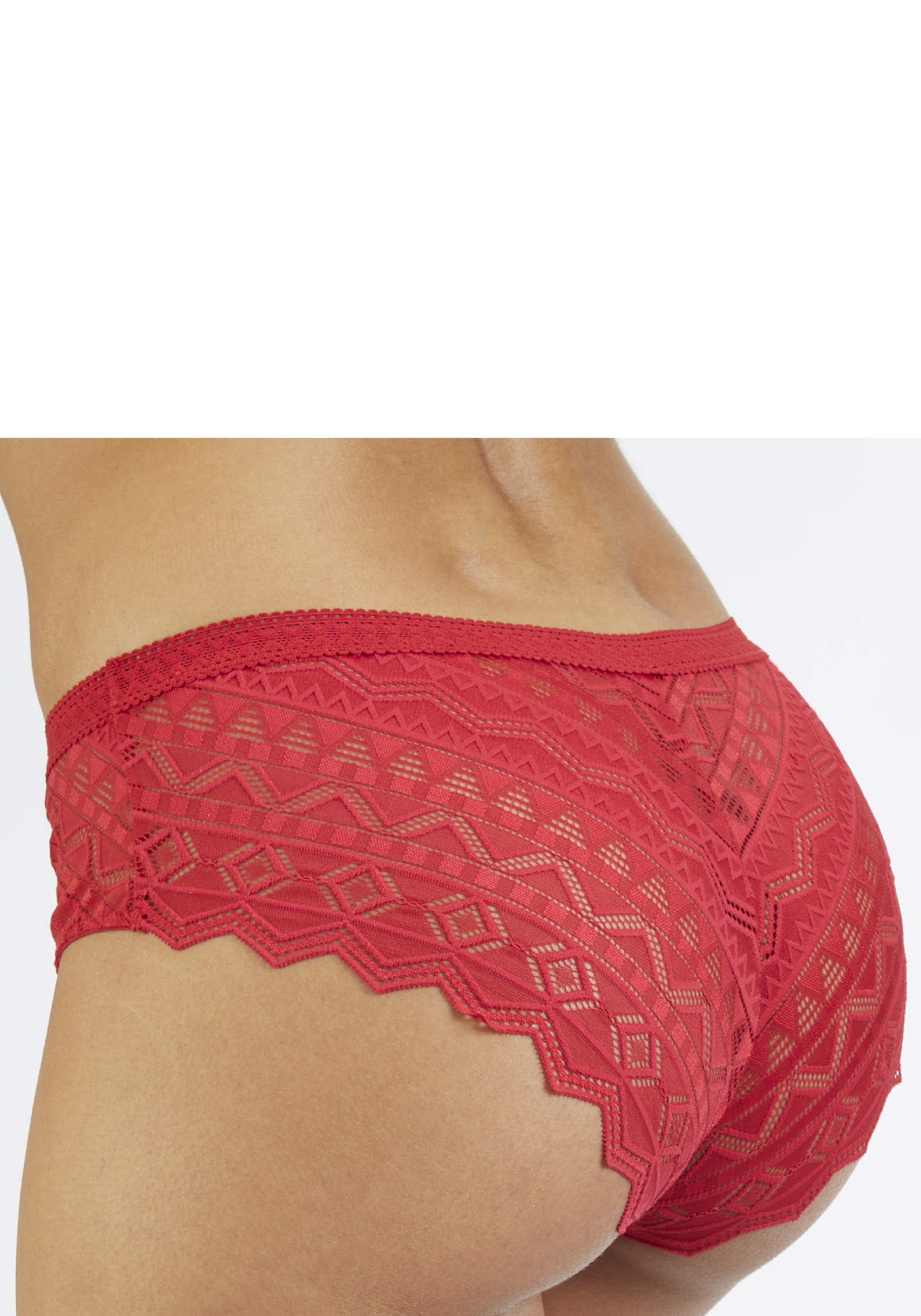 Thumbnail - s.Oliver Slip "Romane", mit graphischer Spitze in transparenter Optik