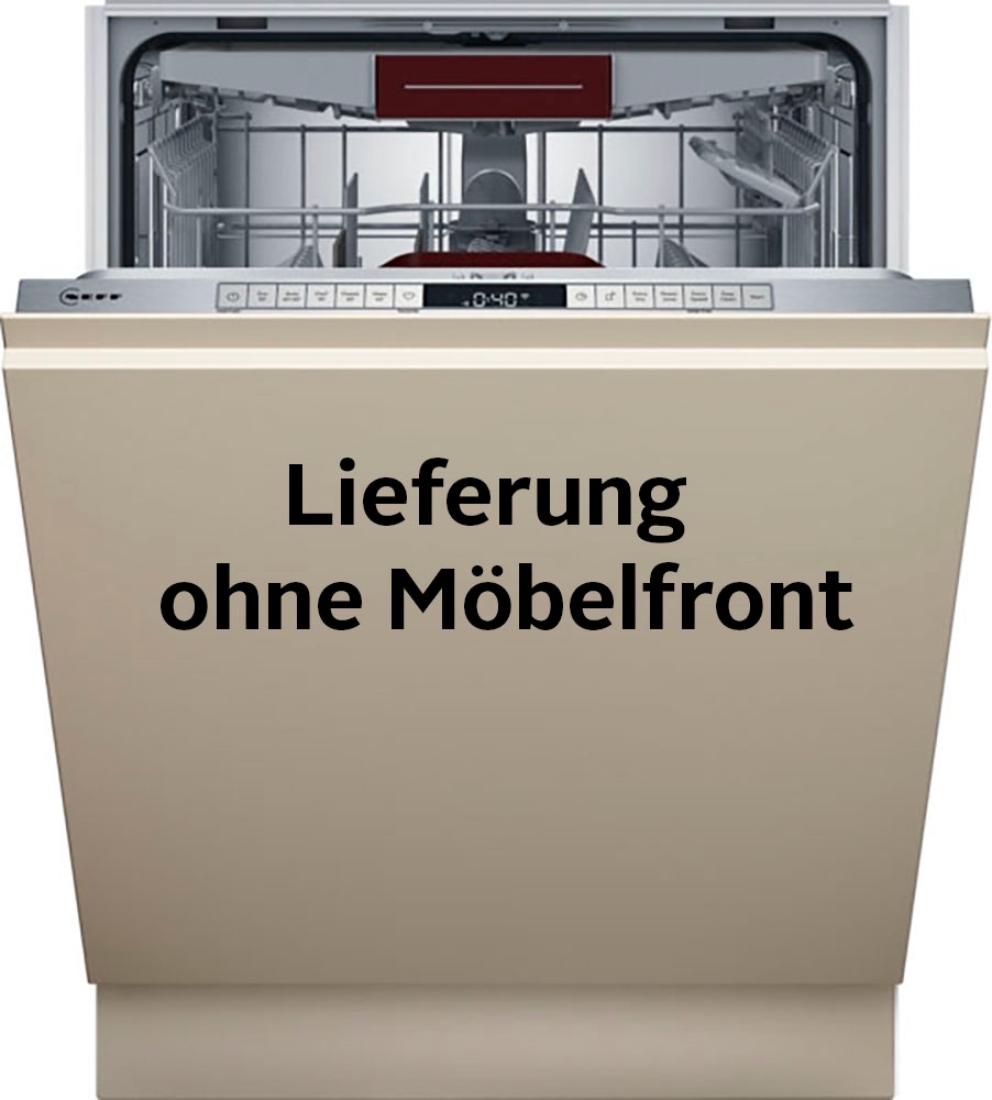 NEFF vollintegrierbarer Geschirrspüler »S155HVX00E«, N 50, S155HVX00E, 14 Maßgedecke, Info Light: projizierter Punkt während des Betriebs