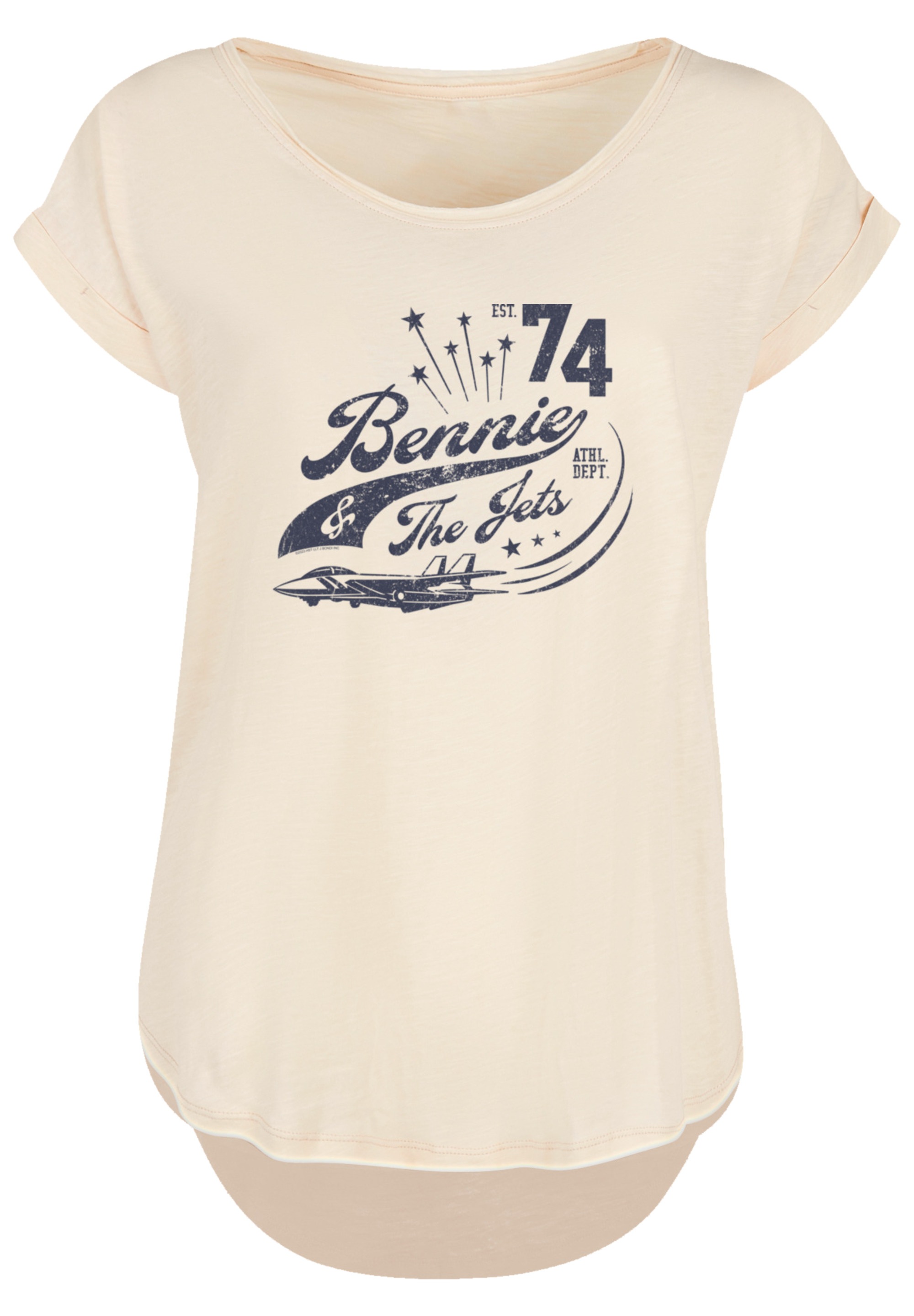 F4NT4STIC T-Shirt »Elton John Bennie And The Jets«, Musik, Band, Logo