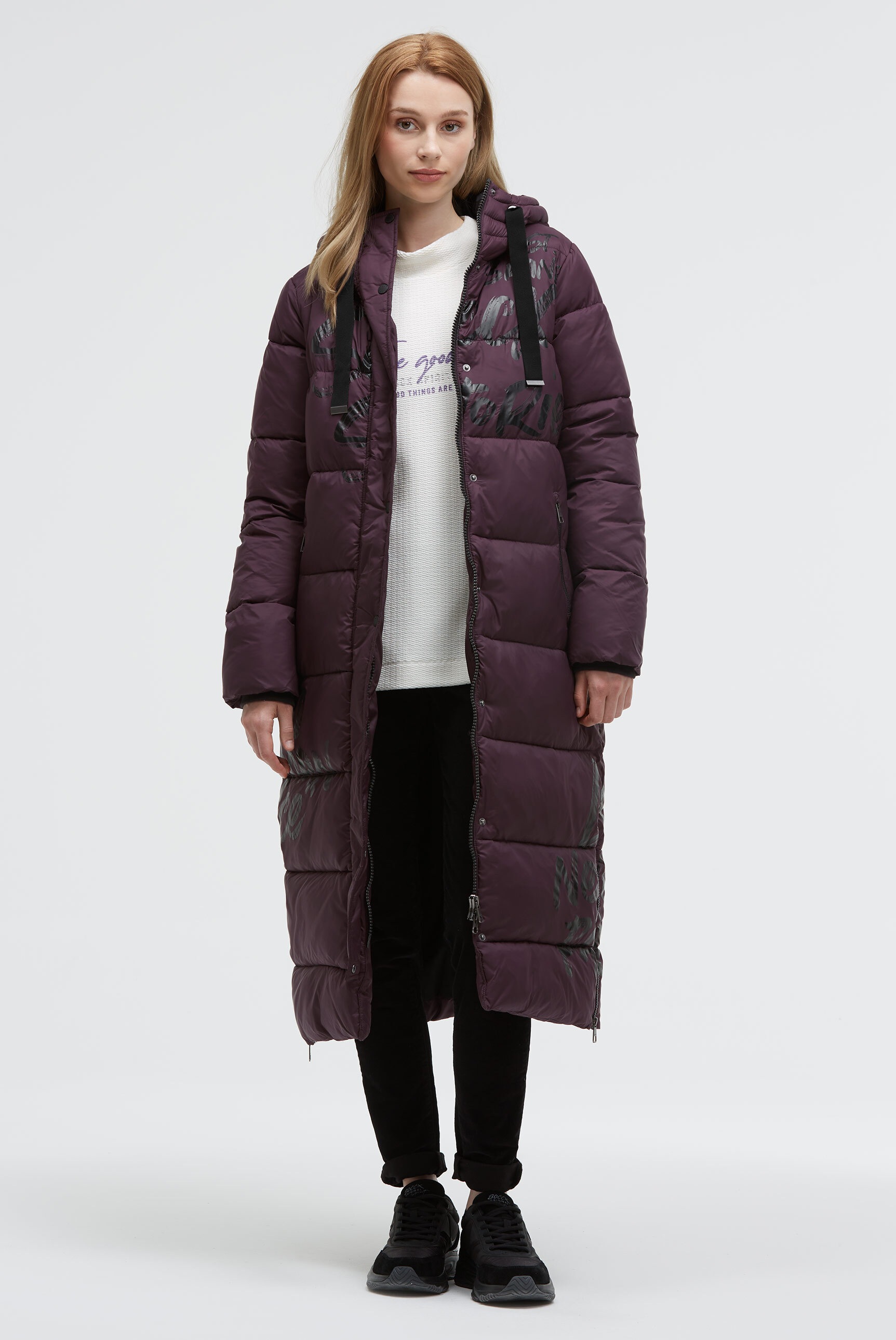 Thumbnail - SOCCX Langmantel mit seitlichen Reißverschlüssen am Saum