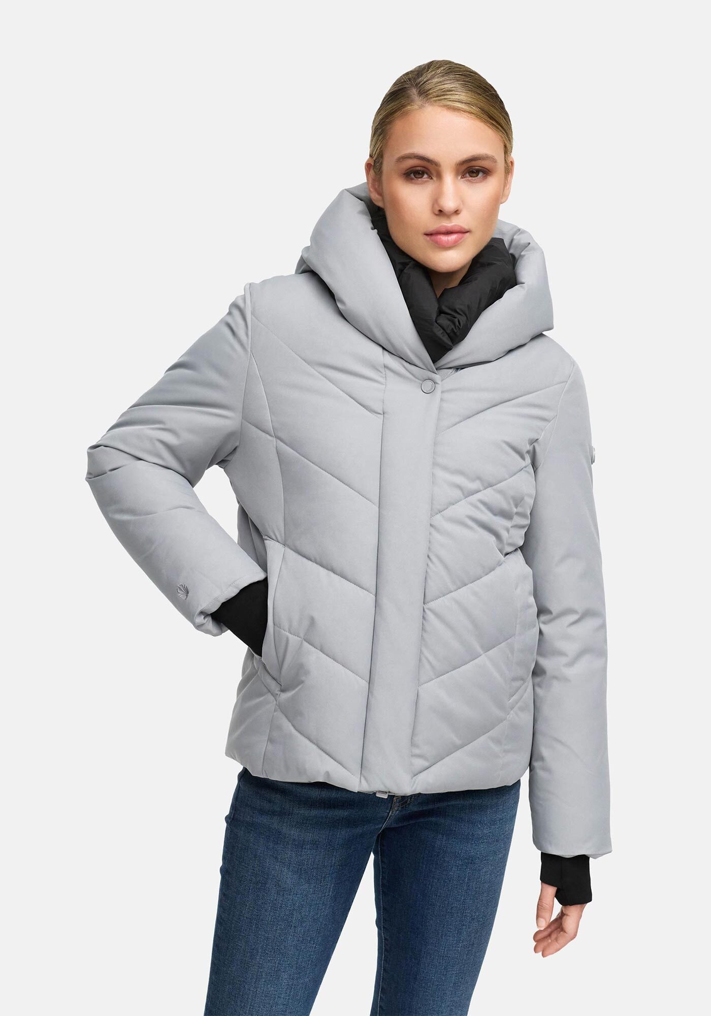 Marikoo Winterjacke »Nadiraa«, 2-in-1 Funktion Herausnehmbare Polyester-Innenteil