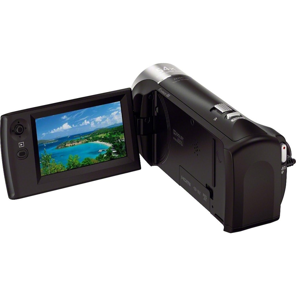 Sony Camcorder »HDR-CX240E«, Full HD, 27 fachx opt. Zoom, Composite Video Ausgang