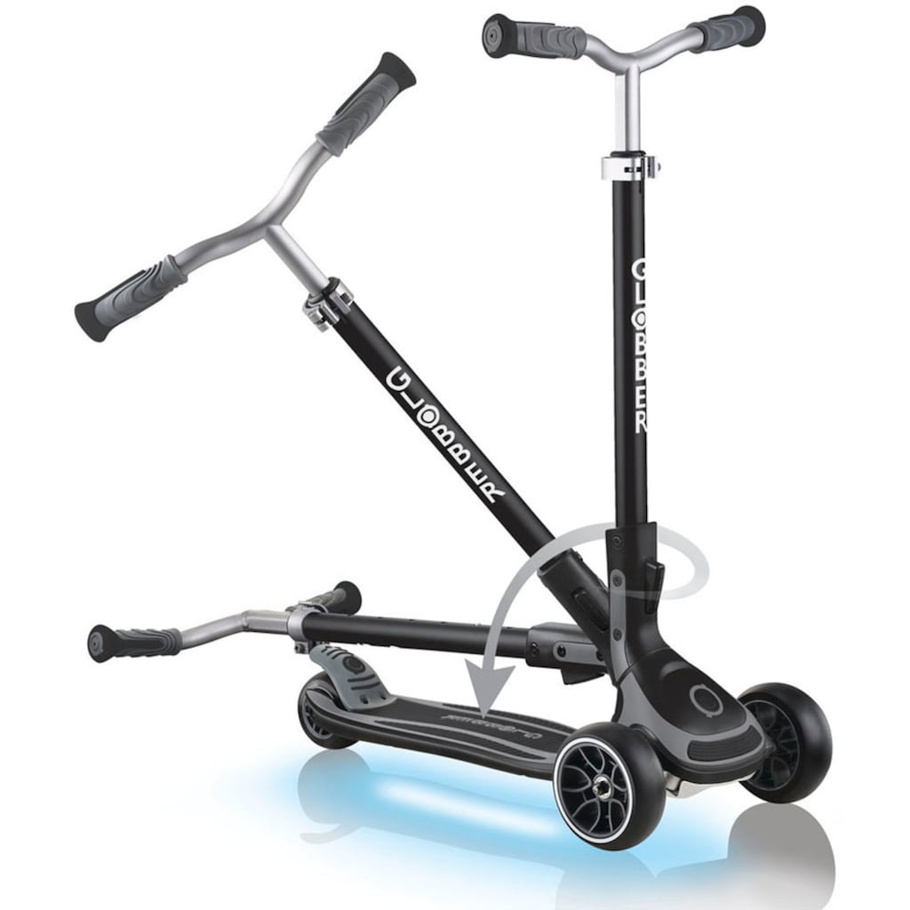 Globber Dreiradscooter »ULTIMUM LIGHTS, mit Leuchtmodul«