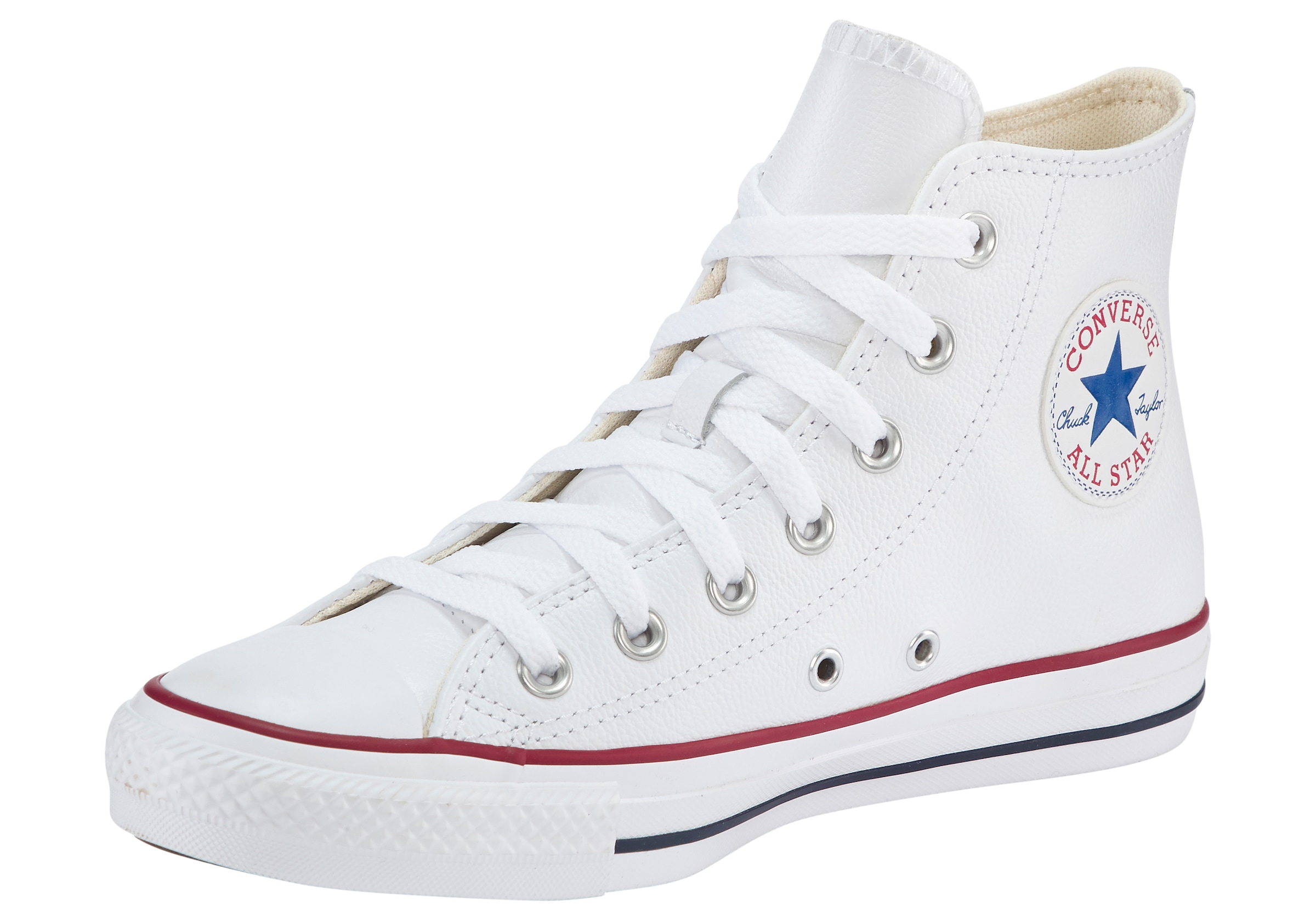 Converse Sneaker "Chuck Taylor All Star Basic Leather Hi" günstig online kaufen