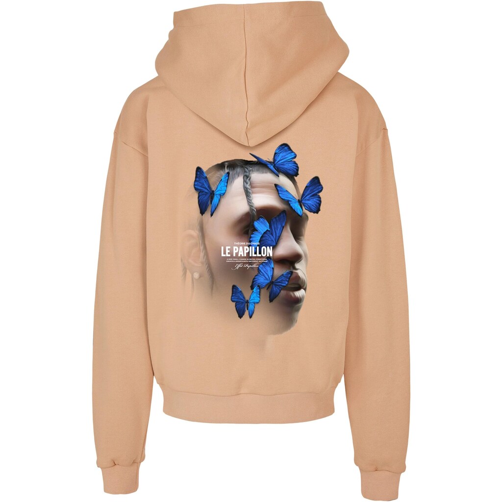 MisterTee Sweatshirt »MisterTee Unisex Le Papillon Heavy Oversize Hoody«, (1 tlg.)