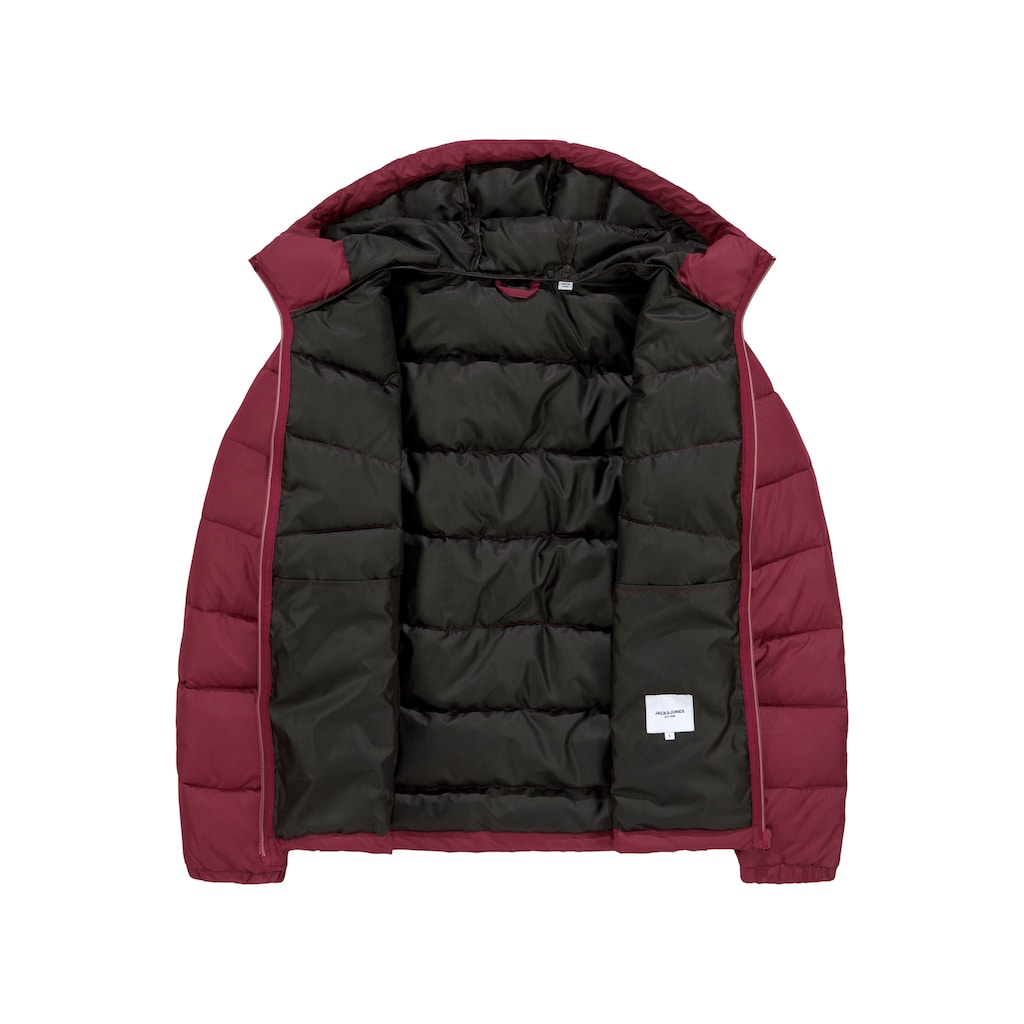 Jack & Jones Steppjacke »JJ JJGLOBUS LIGHT PUFFER«, mit Kapuze