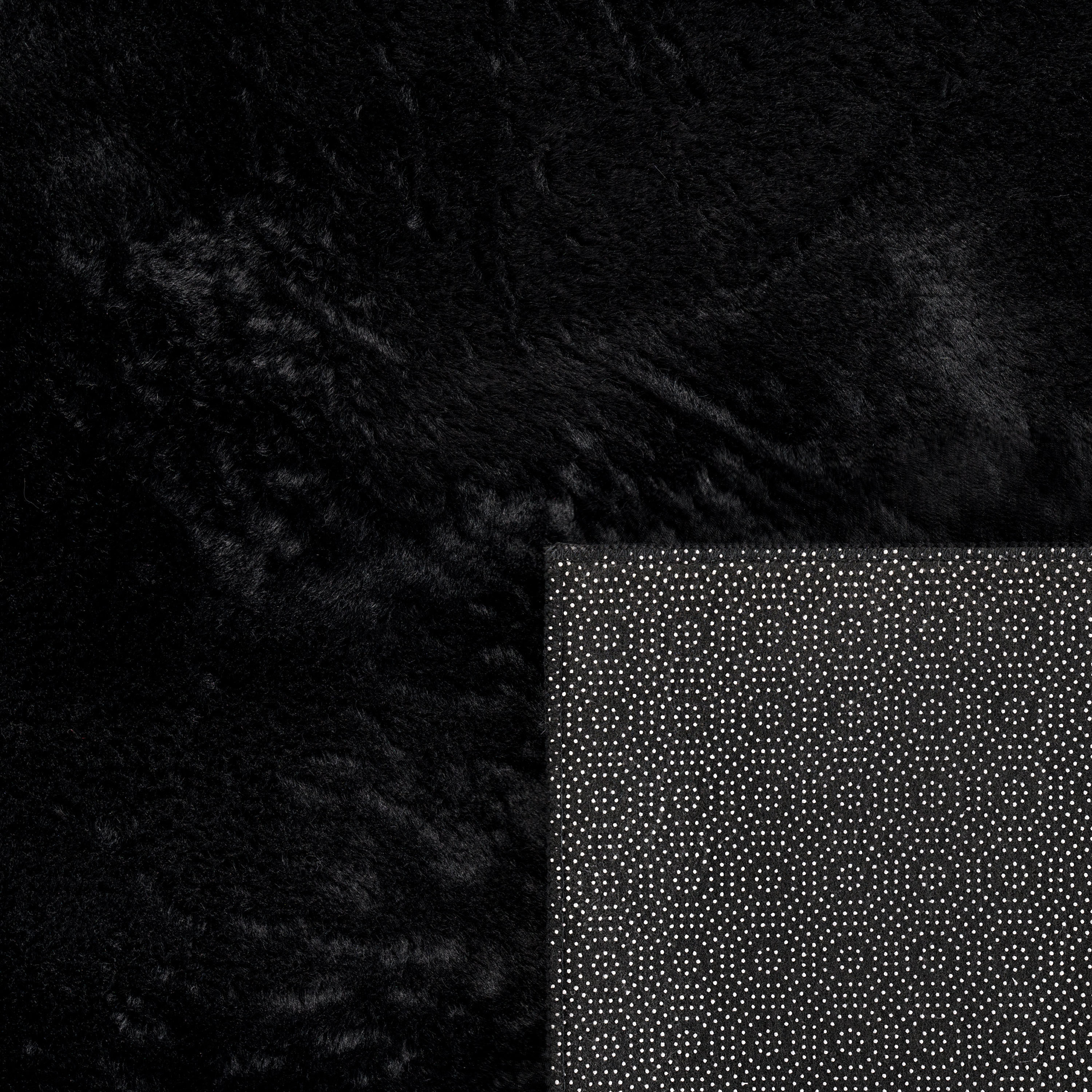 Thumbnail - Paco Home Fellteppich "Kunstfell Soft 380" rechteckig 14 mm Höhe Langflor, Kuschelteppich - besonders weich, Uni-Farben