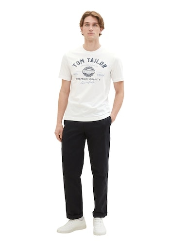 TOM TAILOR T-Shirt, mit großem Logofrontprint