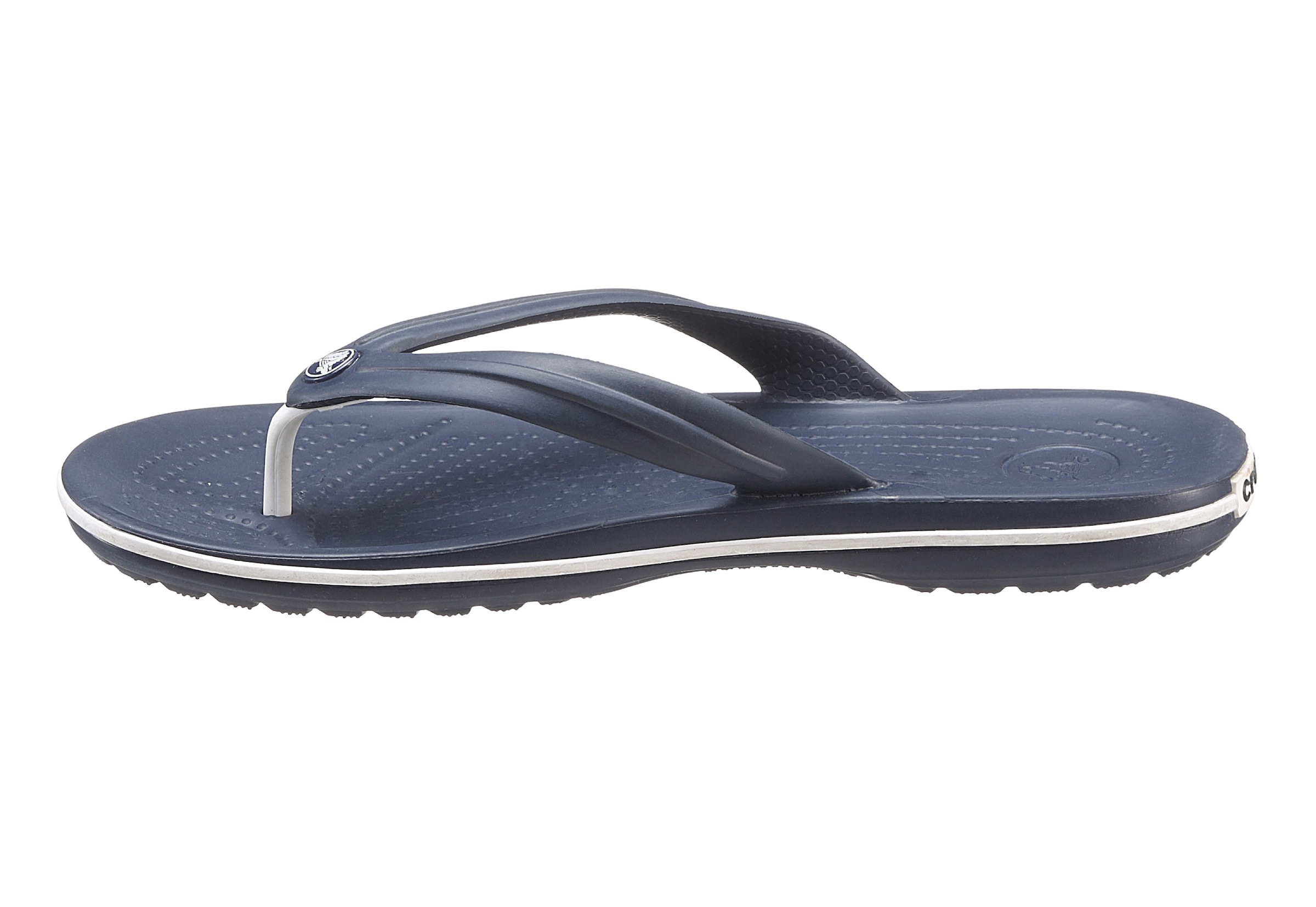 Crocs Zehentrenner »Crocband Flip«, Sommerschuh, Schlappen, Poolslides, Badeschuh, zum Baden