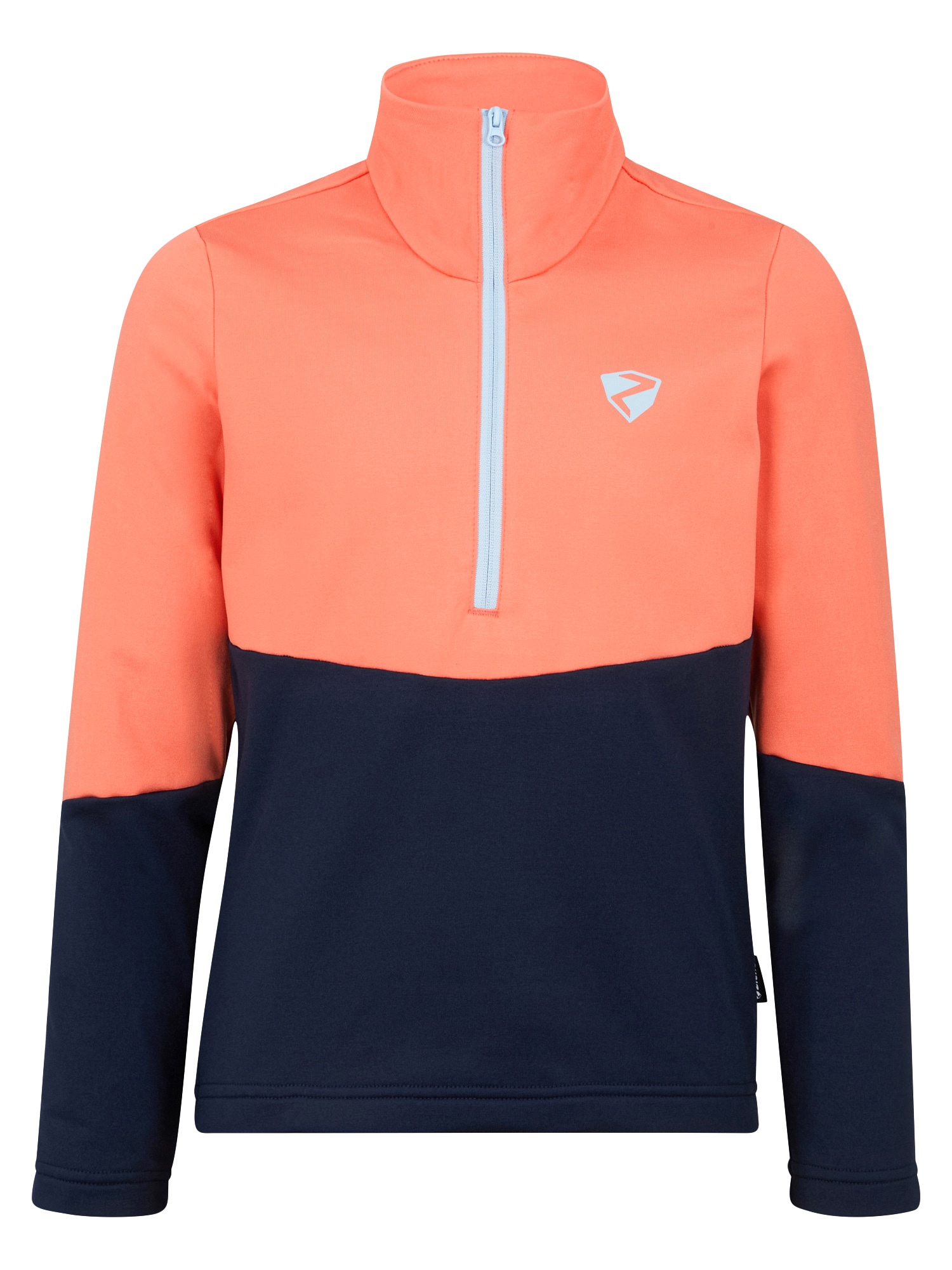 Ziener Sweatshirt "JARPS-Z JUNIOR", Stretchmaterial, wärmend, halber Front-Reißverschluss