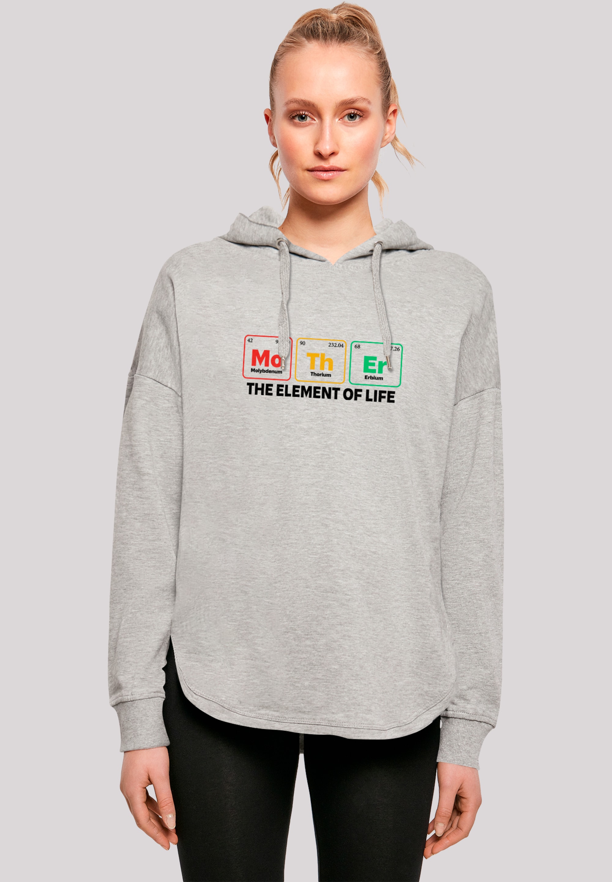 F4NT4STIC Kapuzenpullover "Mothers Day Minimalist Periodic Table Geeky Mom" günstig online kaufen