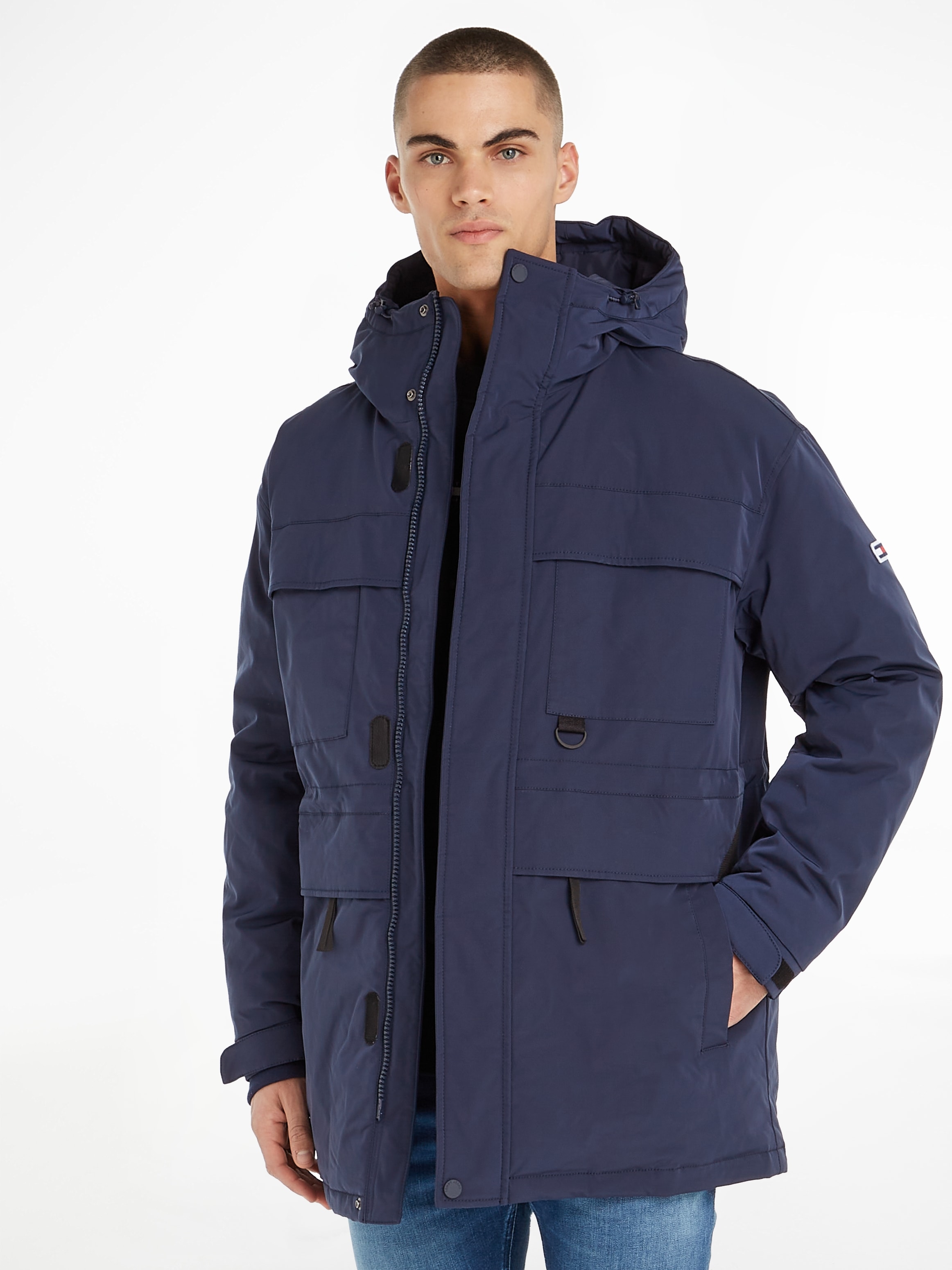 Tommy Jeans Parka "TJM TECH PARKA", mit Kapuze