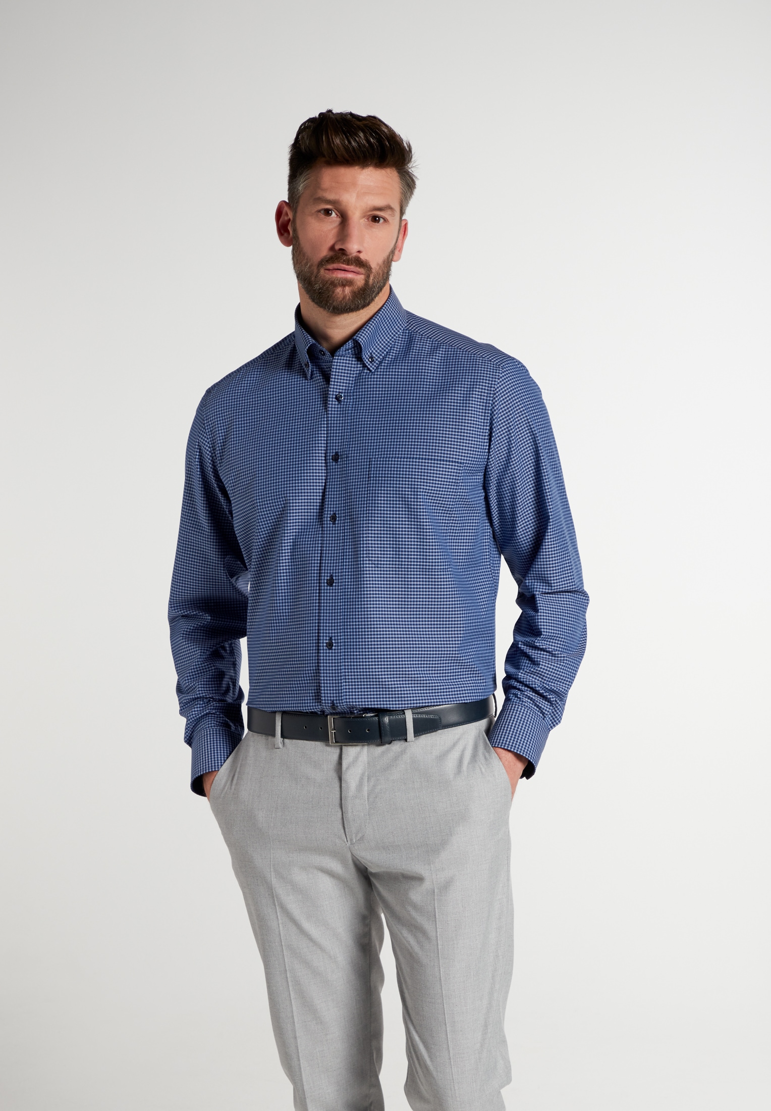 Eterna Langarmhemd "COMFORT FIT", NON IRON (bügelfrei) günstig online kaufen