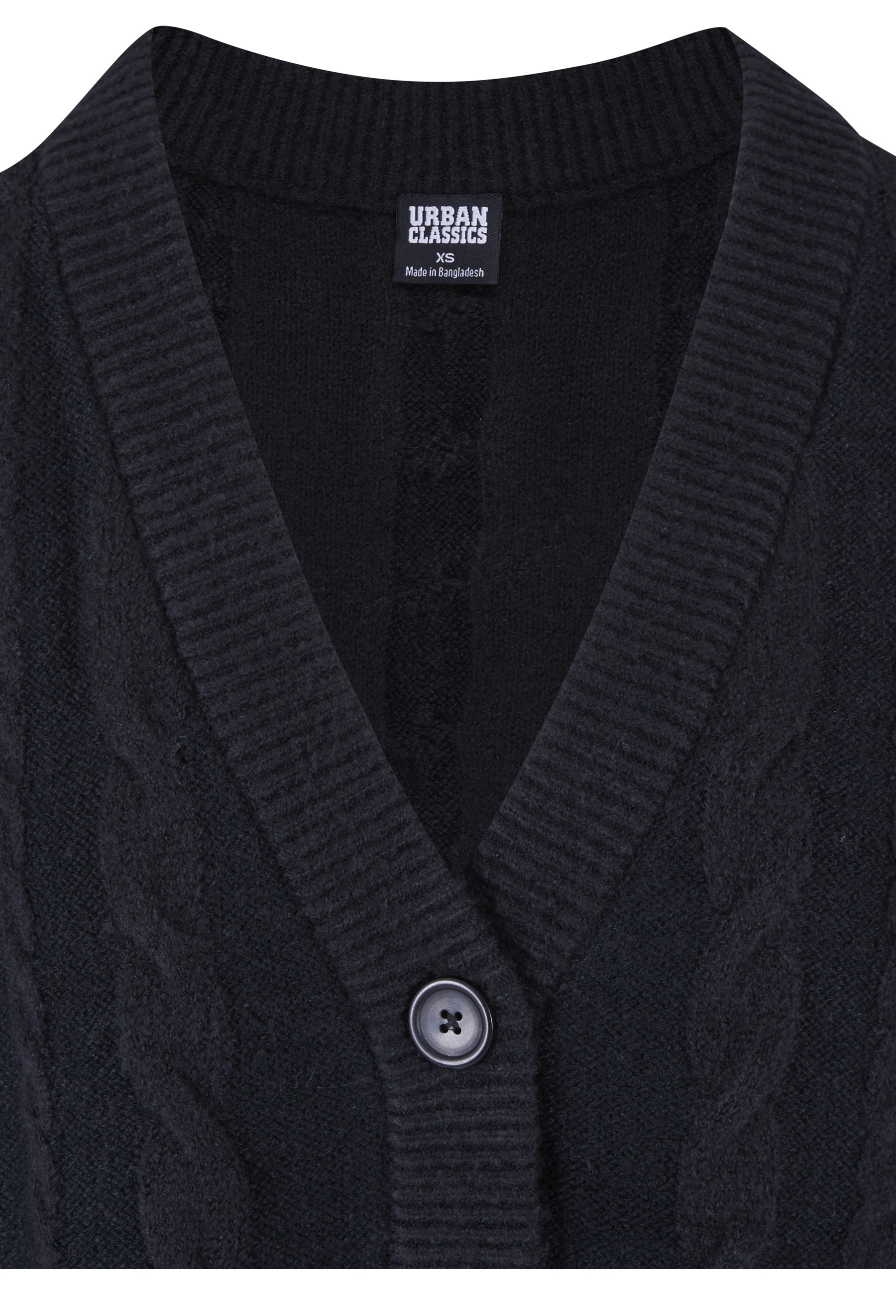 Thumbnail - URBAN CLASSICS Strickjacke "Urban Classics Damen Ladies Cabel Knit Cardigan" 1 Stk.