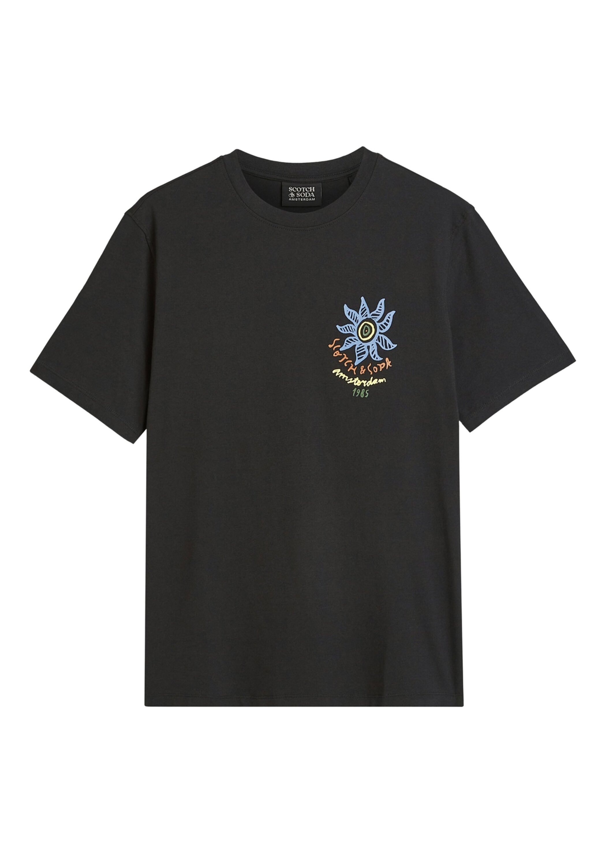 Scotch & Soda T-Shirt "T-Shirt Front & Back Artwork Tee 1er Pack" 1 tlg.