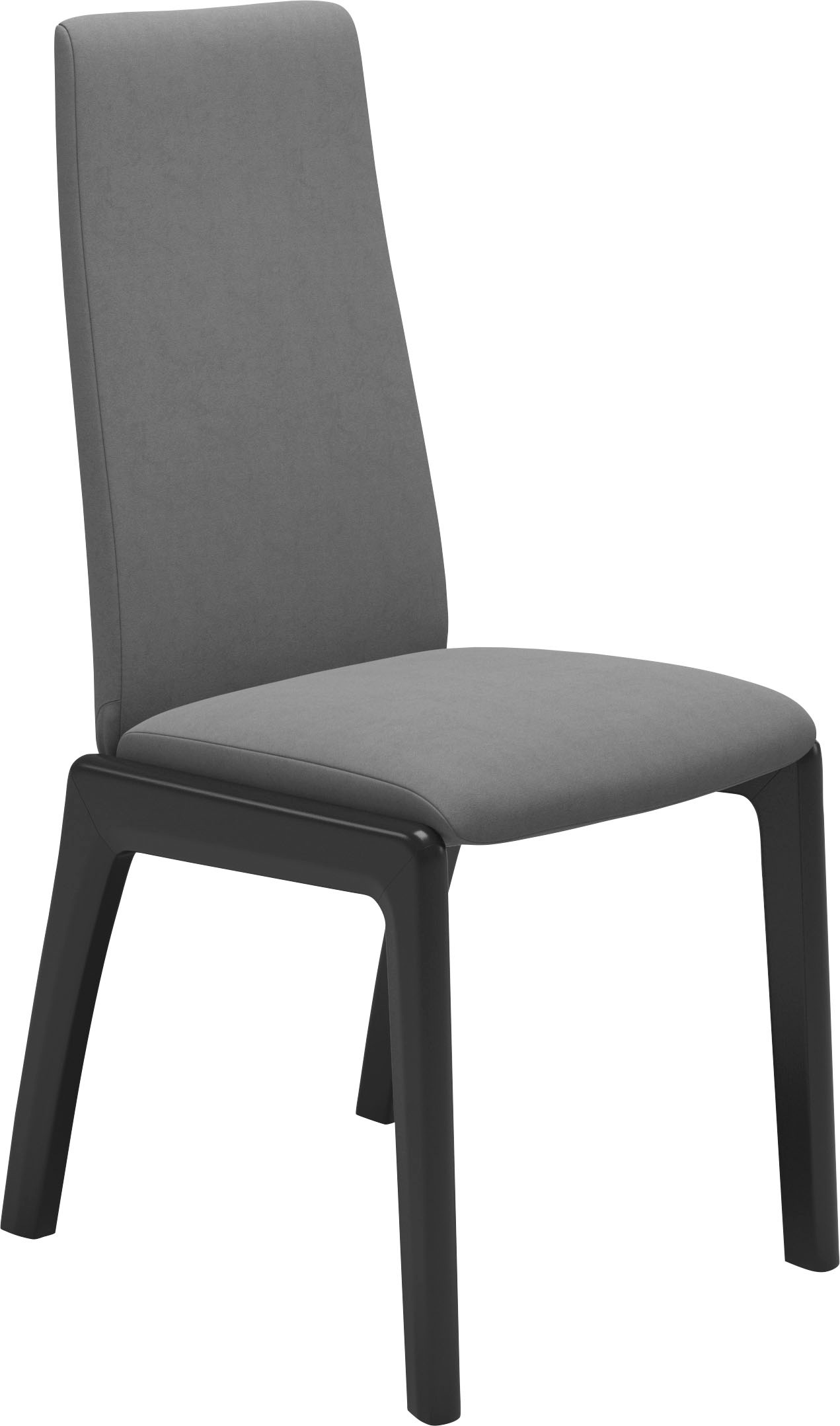 Stressless® Polsterstuhl »Laurel«, Microfaser DINAMICA, Low Back, Größe L, mit abgerundeten Beinen in Schwarz