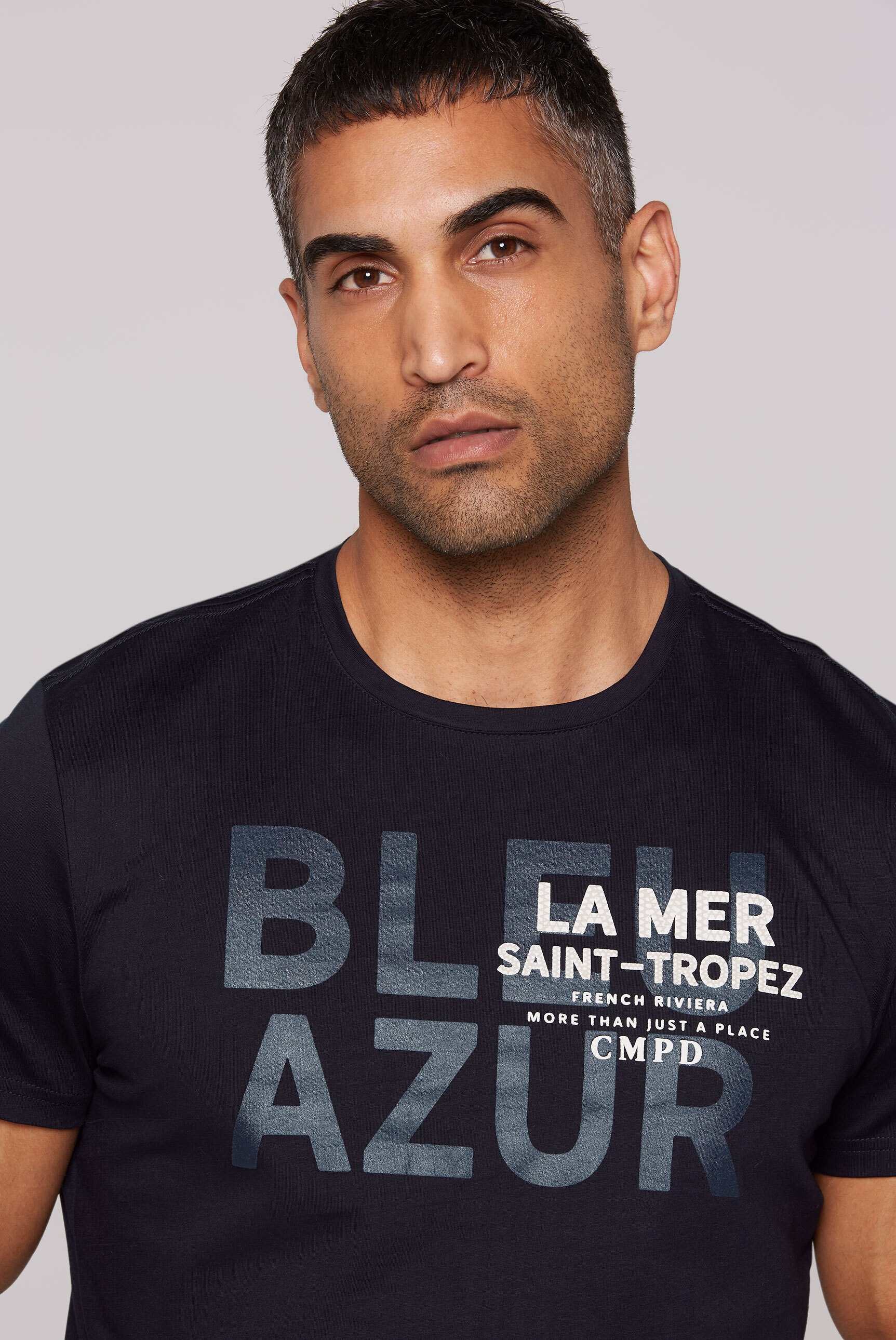 CMPD Rundhalsshirt, mit Necktape