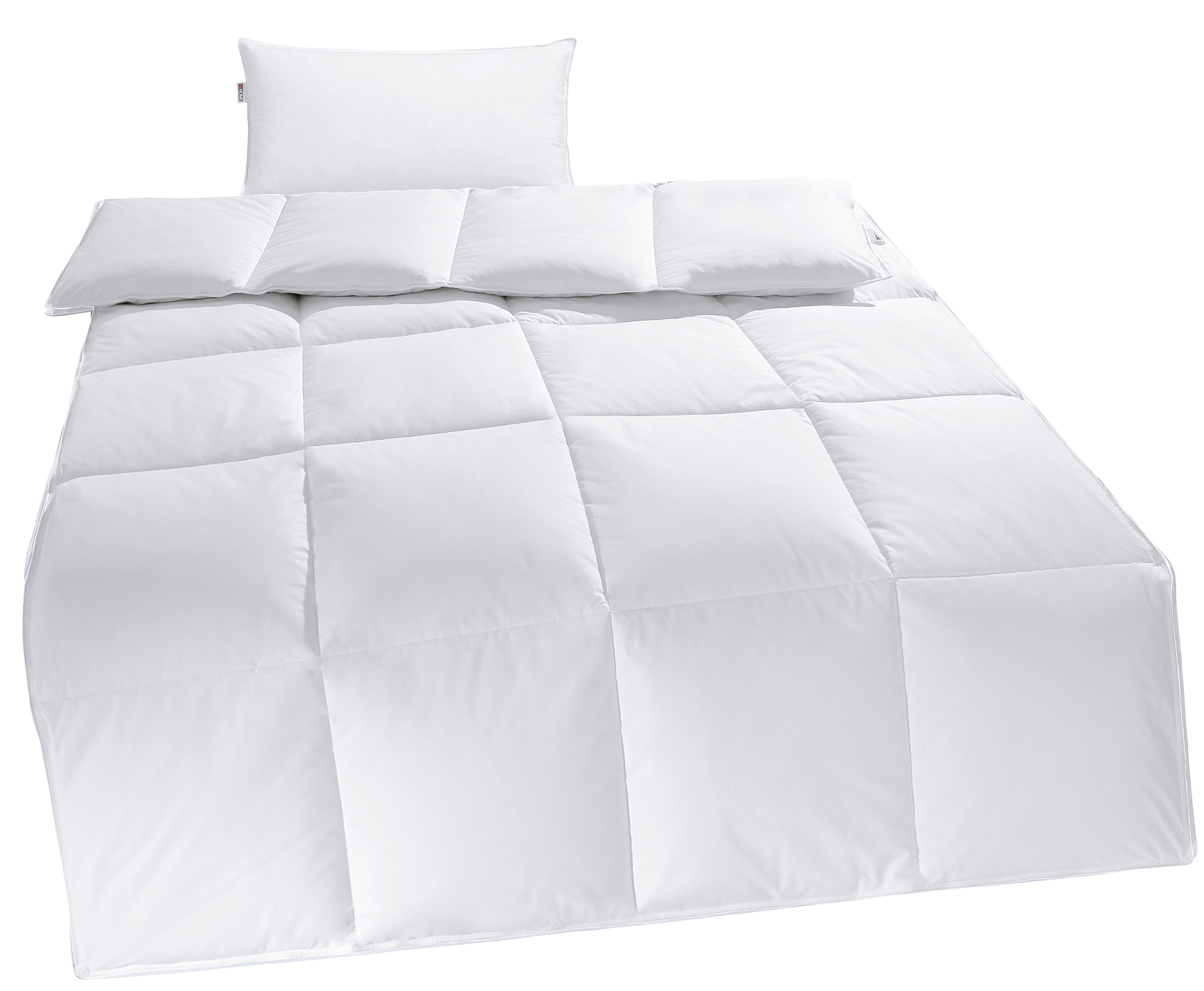 OTTO home Daunenbettdecke + Kopfkissen "Cyra Set, Bettdecke 135x200 & 155x2 günstig online kaufen