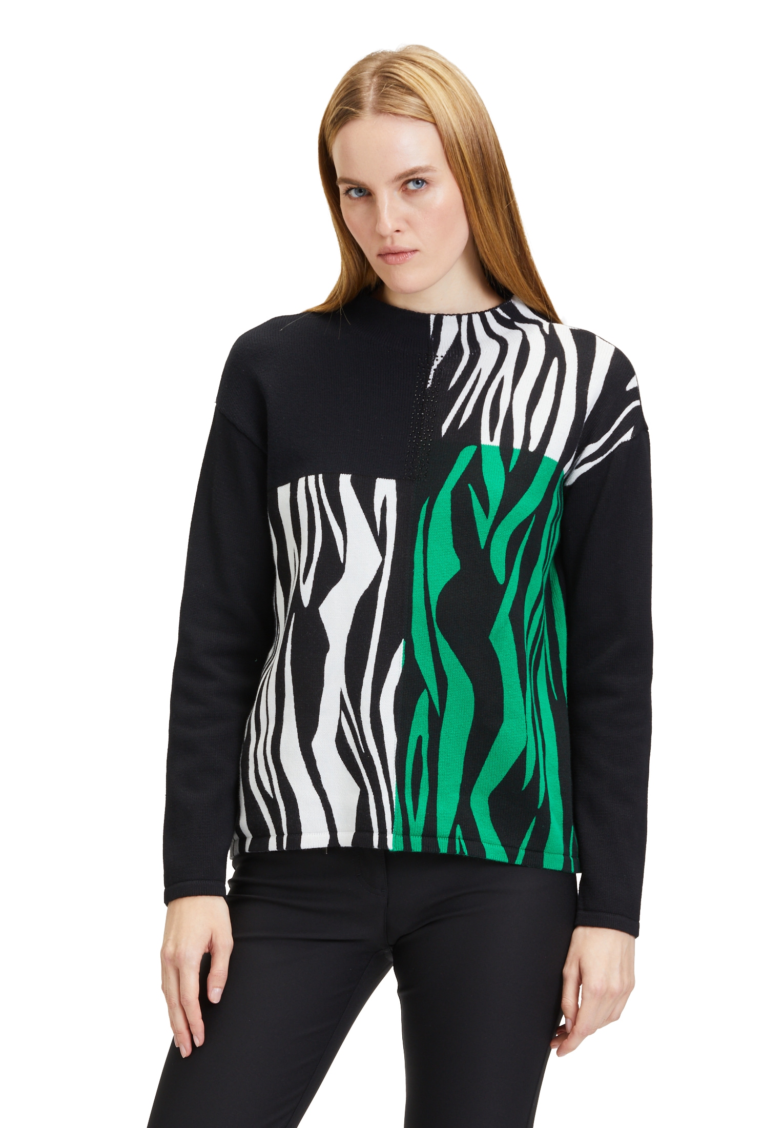 Betty Barclay Strickpullover "Betty Barclay Strickpullover mit Color Blocki günstig online kaufen