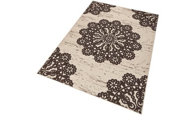 HANSE Home Teppich »Lace«, rechteckig, 9 mm Höhe, Kurzflor, Florales Motiv, ringsum... kaufen