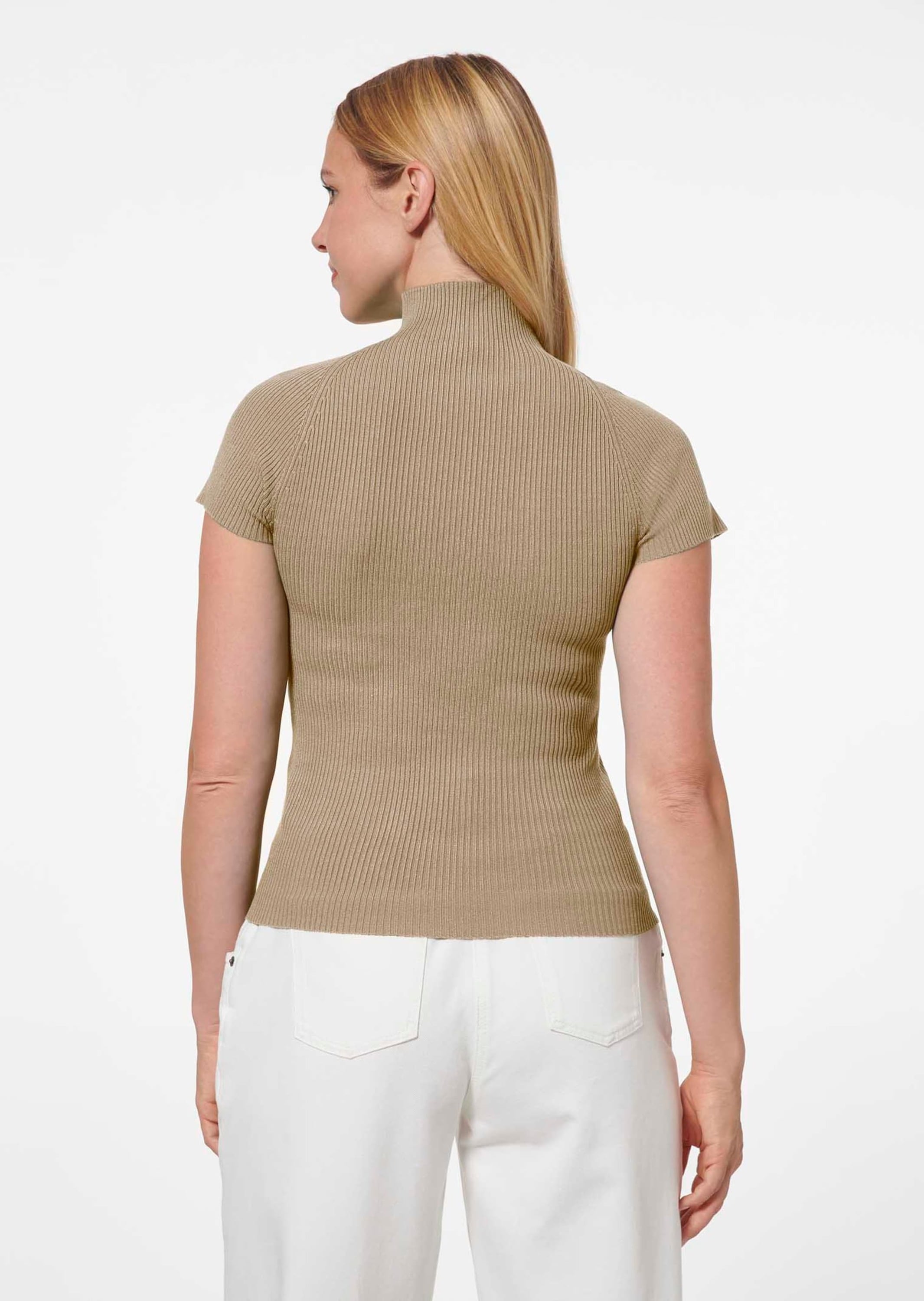 MADELEINE Longpullover »Strickoberteil Kurzarm-Pullover aus Strick«