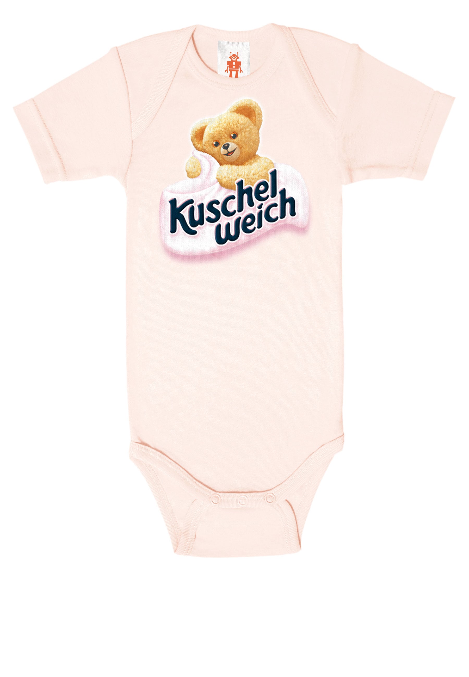 Logoshirt Glaustinukė su Kuschelweich-Logo