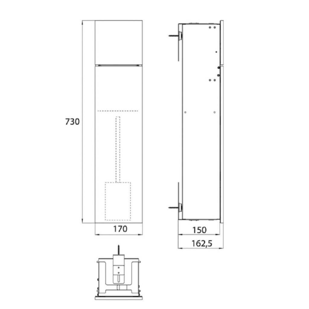 Wohnen Wohnaccessoires Emco Schrankmodule »Asis Pure WC-Modul Unterputz«, Anschlag rechts, alpin-weiss (730 mm) weiß Wohnen Wohnaccessoires Emco Schrankmodule »Asis Pure WC-Modul Unterputz«, Anschlag rechts, alpin-weiss (730 mm) weiß