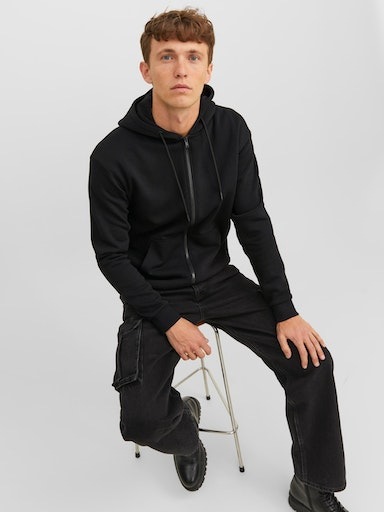 Jack & Jones Kapuzensweatjacke "JJEBRADLEY mit Kapuze, ideal für kalte Jahr günstig online kaufen