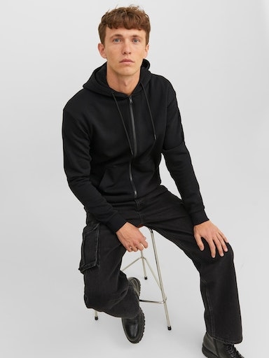 Jack & Jones Kapuzensweatjacke "JJEBRADLEY SWEAT ZIP HOOD NOOS", mit Kapuze günstig online kaufen