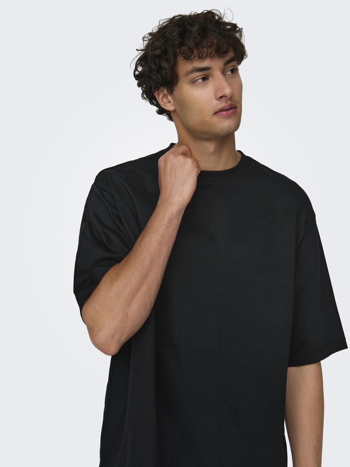 Thumbnail - ONLY & SONS Rundhalsshirt "ONSMILLENIUM OVZ SS TEE NOOS"