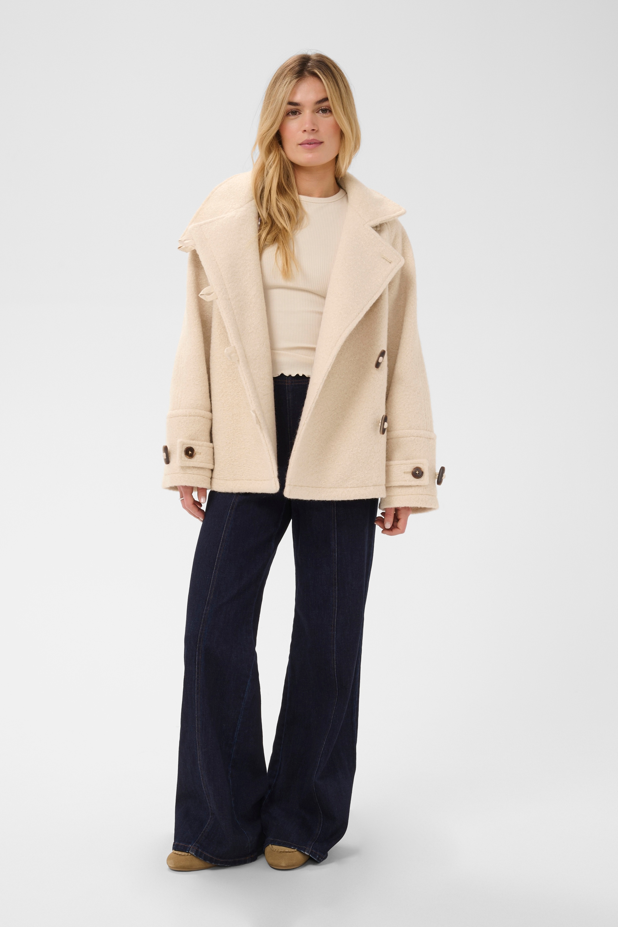 Saint Tropez Wintermantel »Damen Jacke SophieSZ«