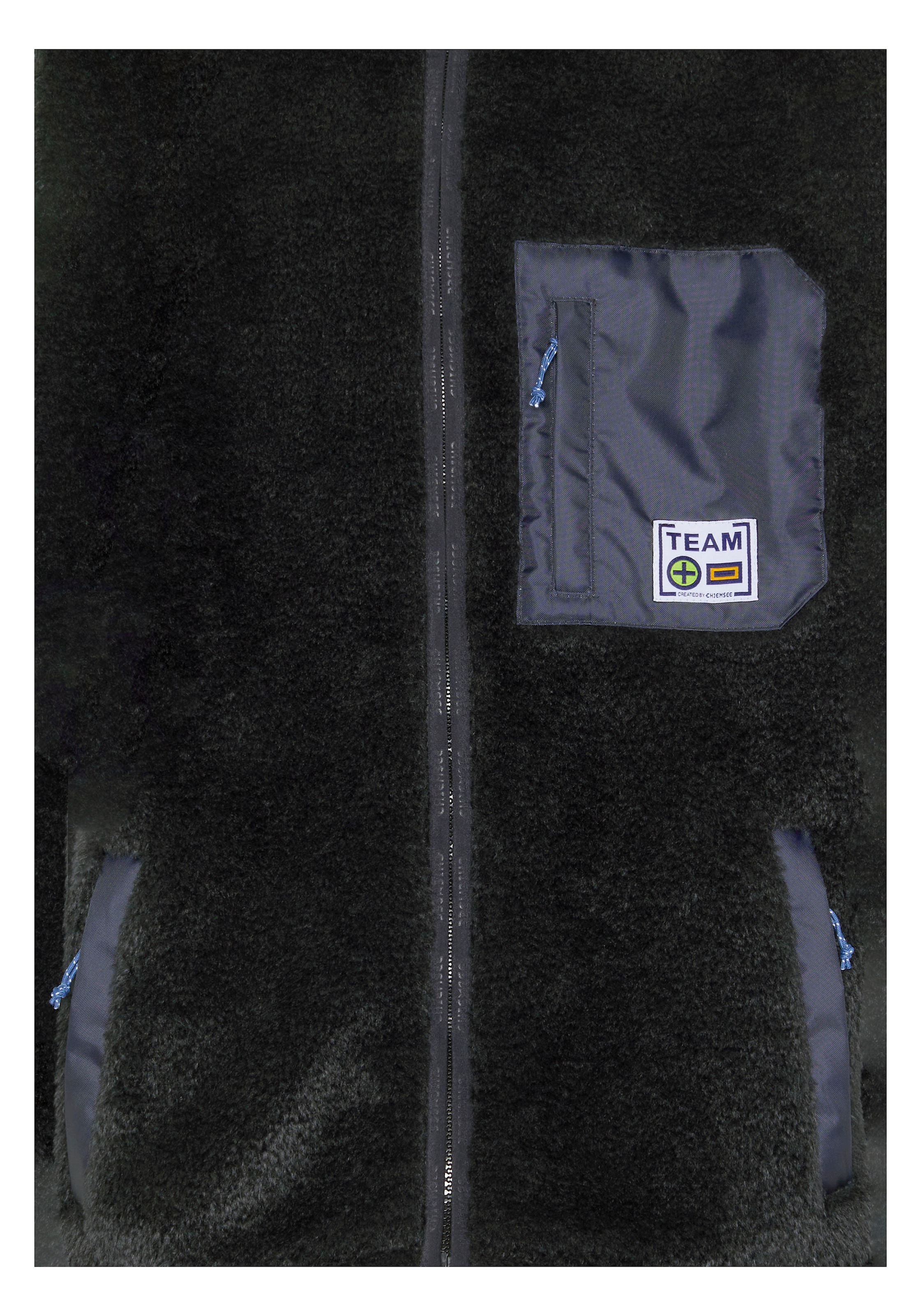 Chiemsee Fleecejacke ohne Kapuze - aus extra weichem Sherpa Fleece<br/>