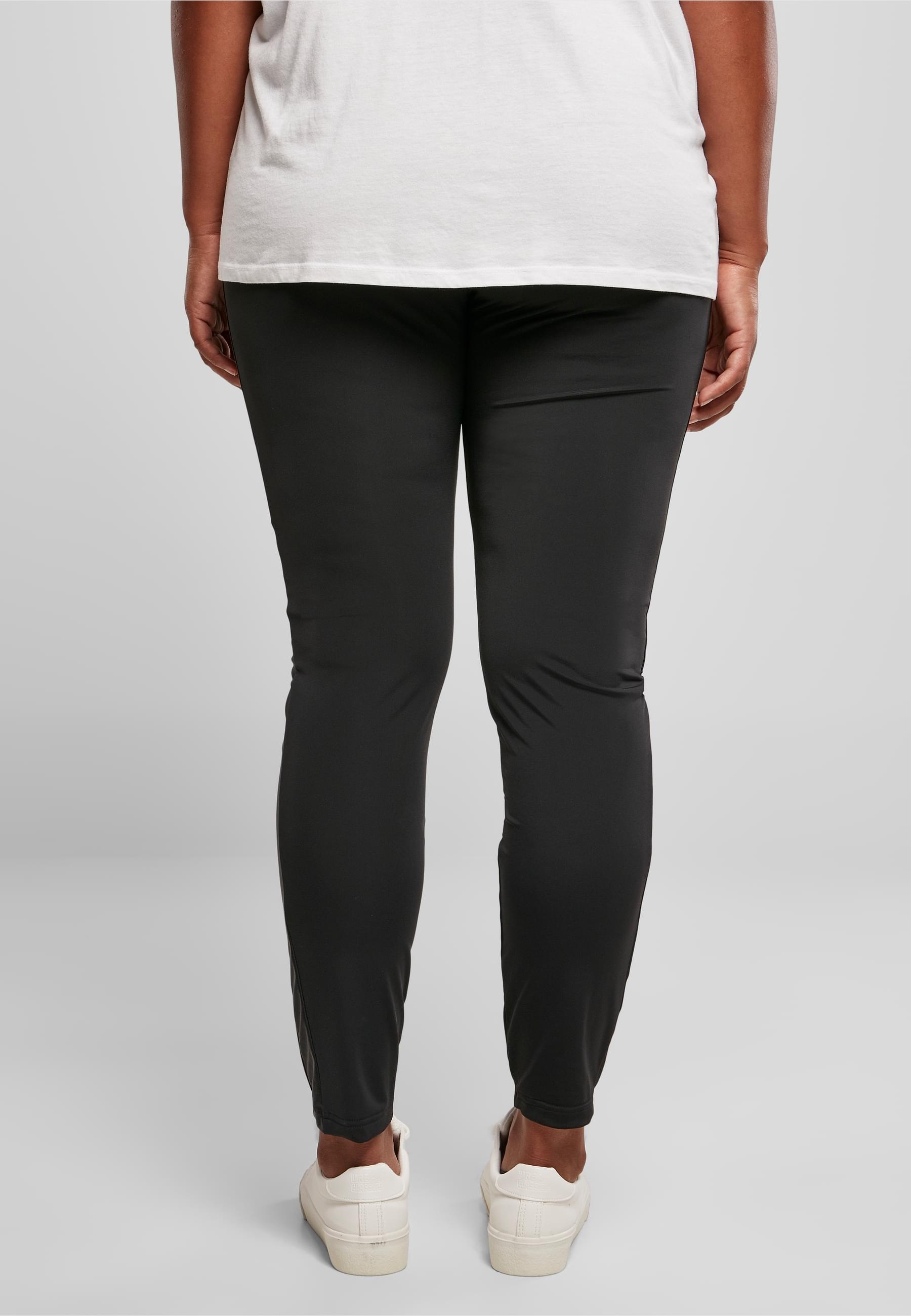 URBAN CLASSICS Leggings »Urban Classics Damen Ladies Highwaist Shiny Stripe Leggings«, (1 tlg.)