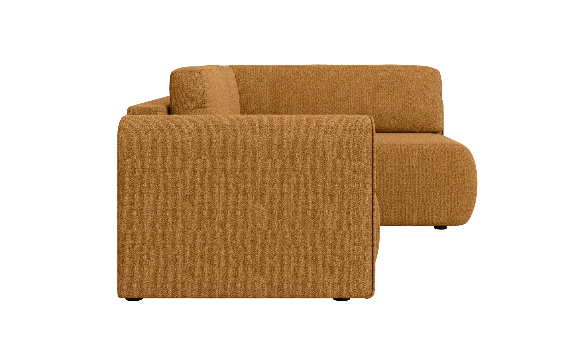 INOSIGN Ecksofa »Zacharia wahlweise Schlafsofa mit Bettkasten, B/T/H 250/166/86 cm«, L-Form mit Wellenunterfederung, Ottomane rechts oder links bestellbar