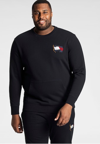 Tommy Hilfiger Big & Tall Sweatshirt »BT-WAVY FLAG CASUAL CREWNECK-B« kaufen