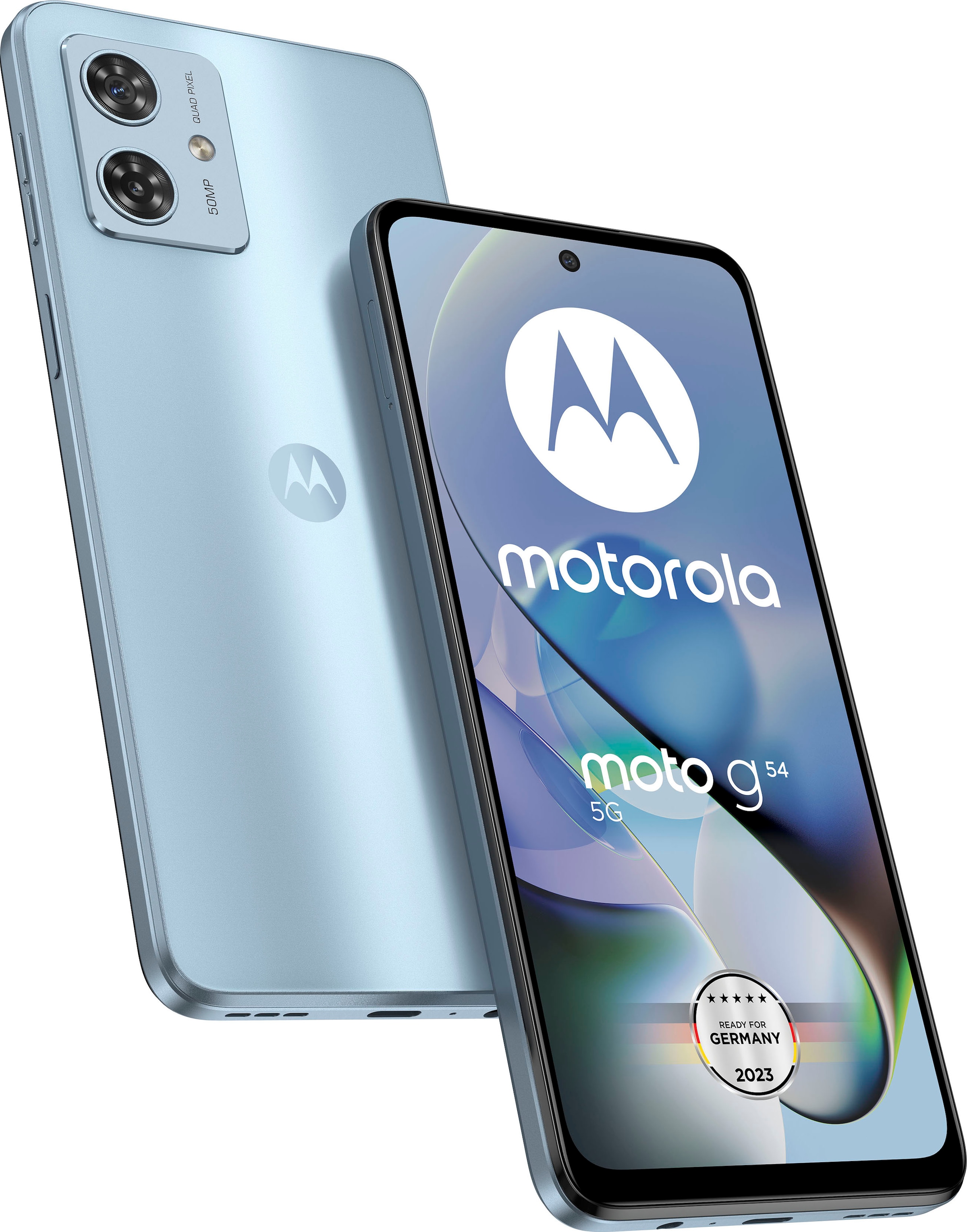 Smartphone »MOTOROLA moto g54«, glacier blue, 16,51 cm/6,5 Zoll, 256 GB Speicherplatz,...