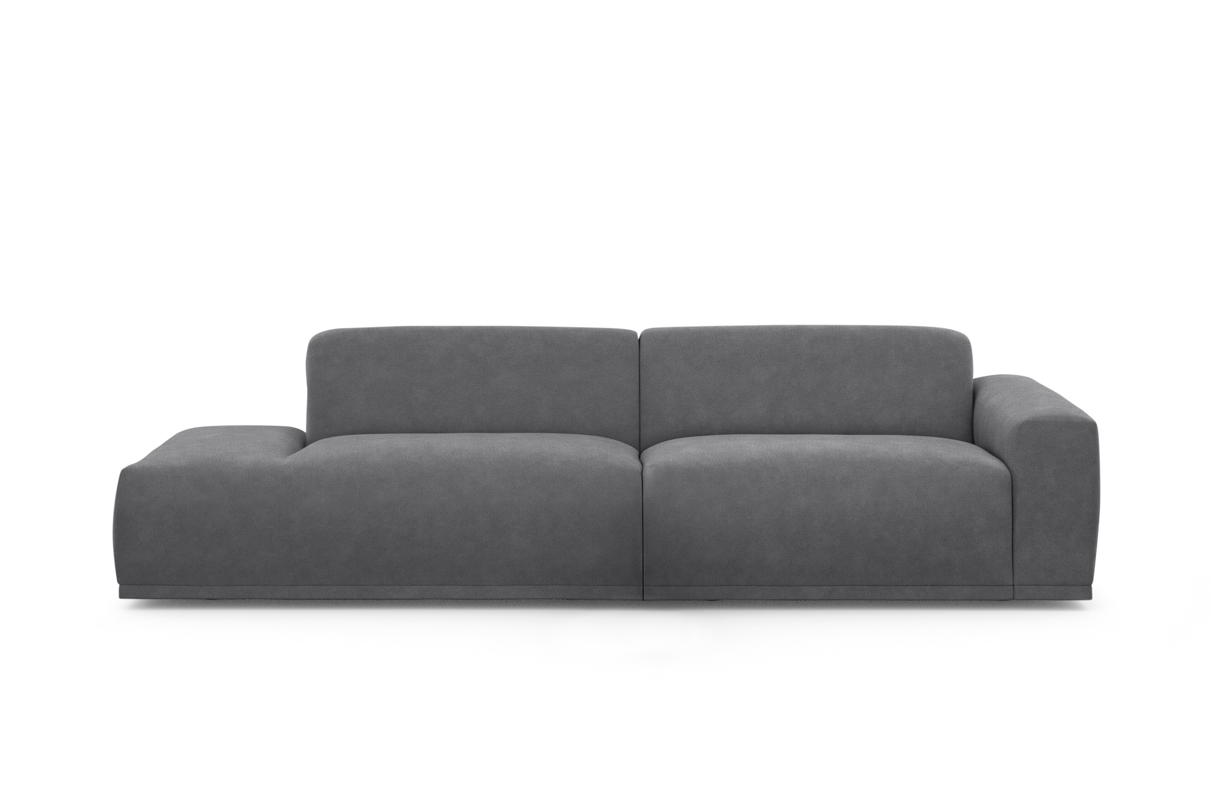 TRENDMANUFAKTUR Big-Sofa »Braga, mit hochwertigem Kaltschaum, Megasofa, in Cord erhältlich«, modernes Big-Sofa, Couch mit hohem Sitzkomfort, 277/72/107 cm (B/H/T)