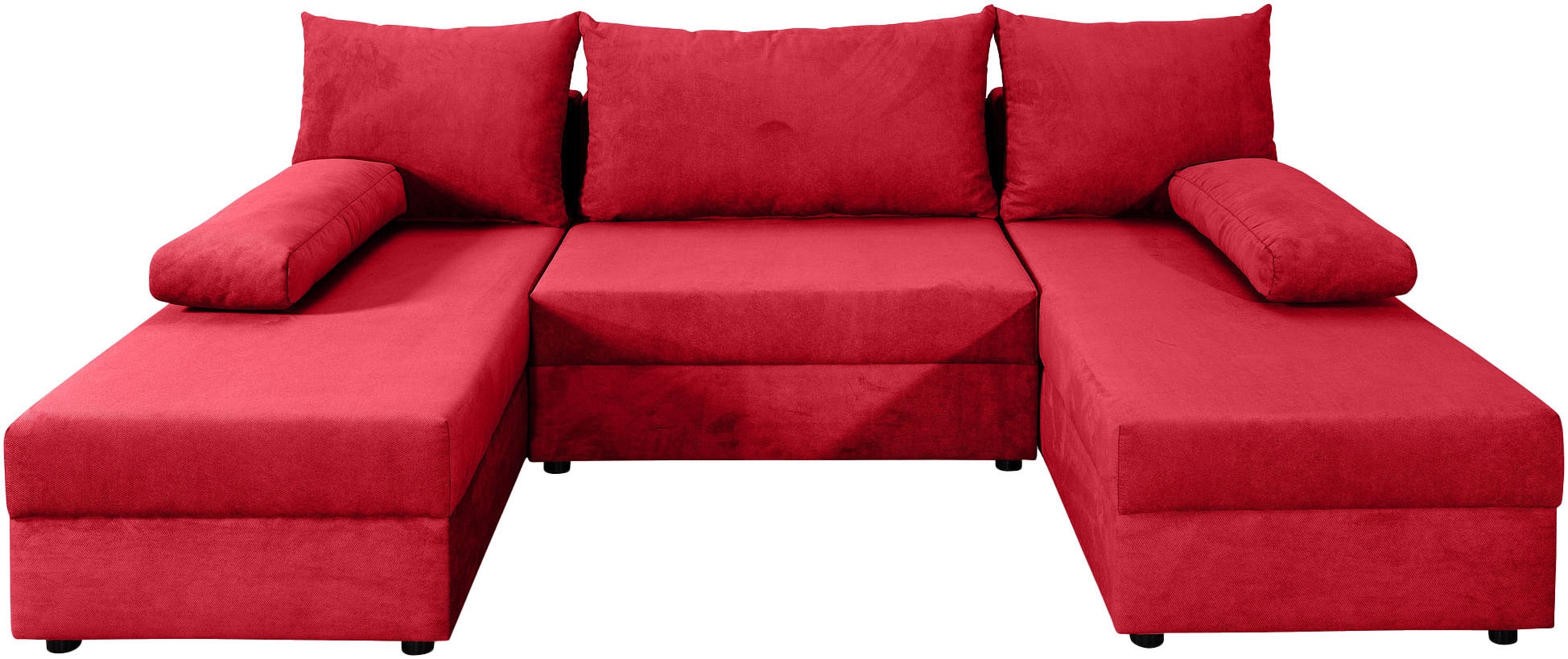 COLLECTION AB Wohnlandschaft »Pico U-Form«, Wohnlandschaft,2 X Ottomane,Polyätherschaum Polsterung