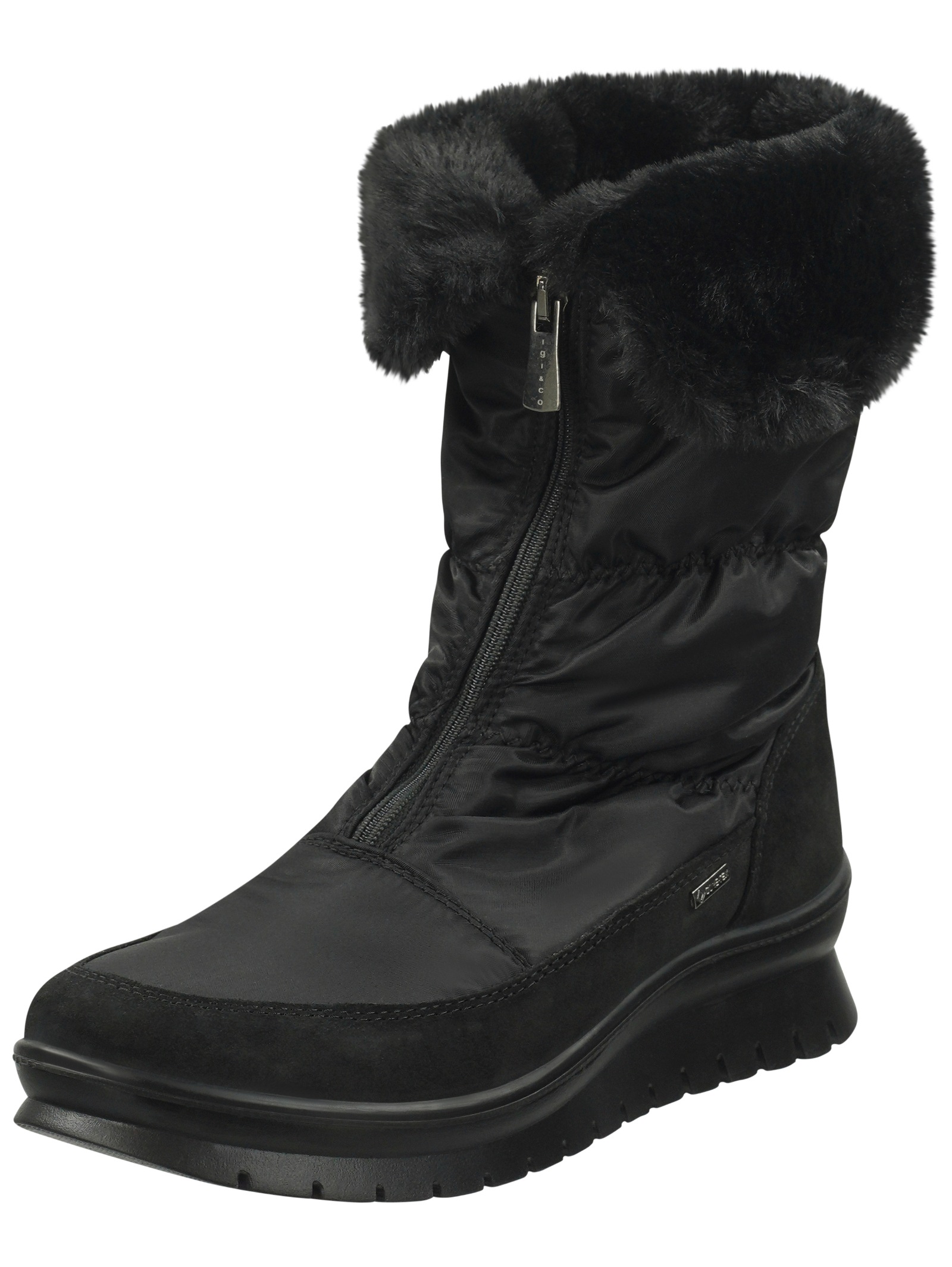 IGI & CO Stiefelette "IGI & CO Stiefelette Leder/Textil" günstig online kaufen