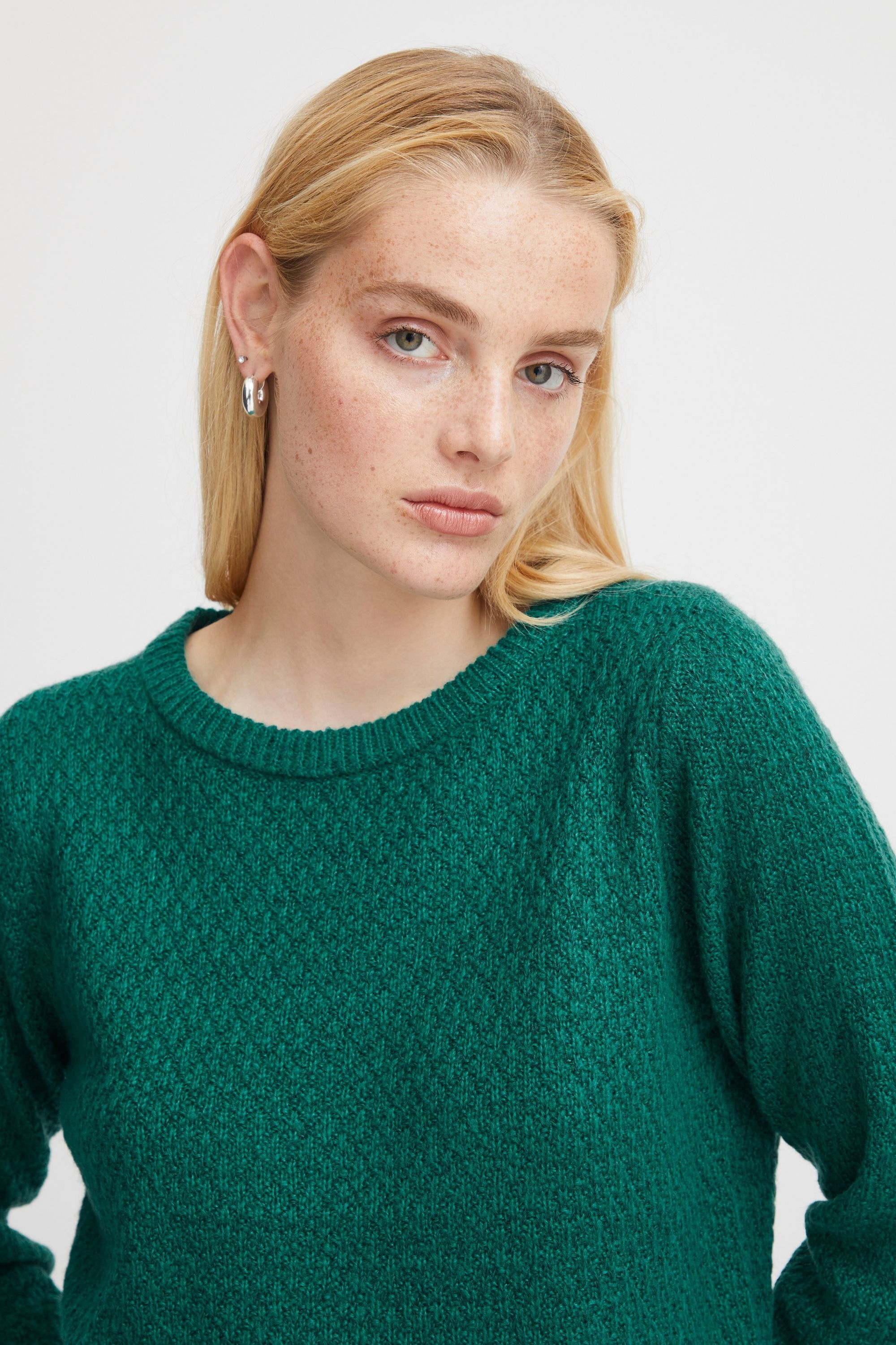 Ichi Strickfleece-Pullover »Strickpullover IHOdansa«