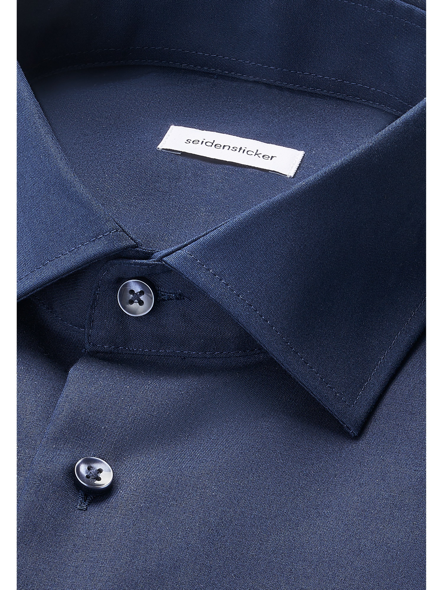 seidensticker Businesshemd »Schwarze Rose« Regular 1/1 Kentkragen Uni