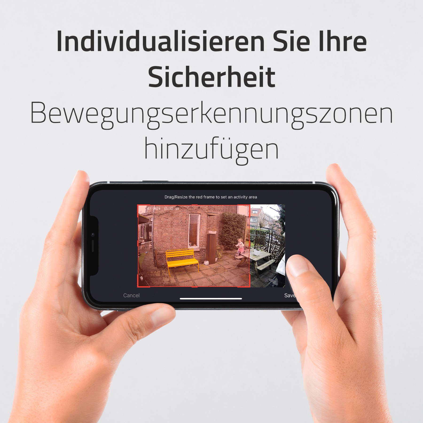 Hombli Überwachungskamera »Smart Solar Cam«, Außenbereich