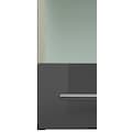 OPTIFIT Glashängeschrank »Bern«, Breite 50 cm, Front mit Milchglas-Einsatz, mit Metallgriff