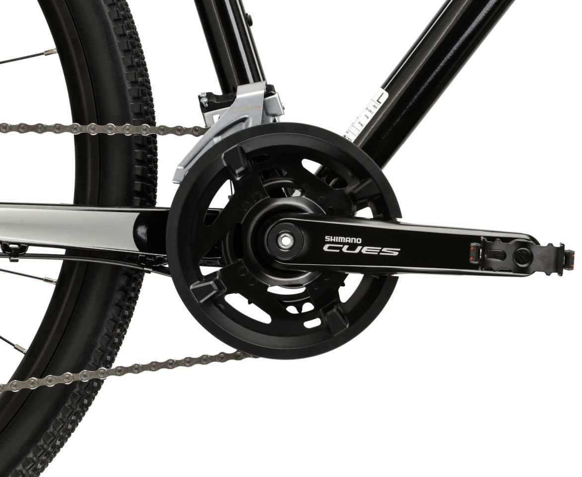 Kross Crossrad »Crossrad Damen 28" Evado 7.0 schwarz 20 Gänge« 20 Gang Shimano CUES U6020 Schaltwerk Kettenschaltung