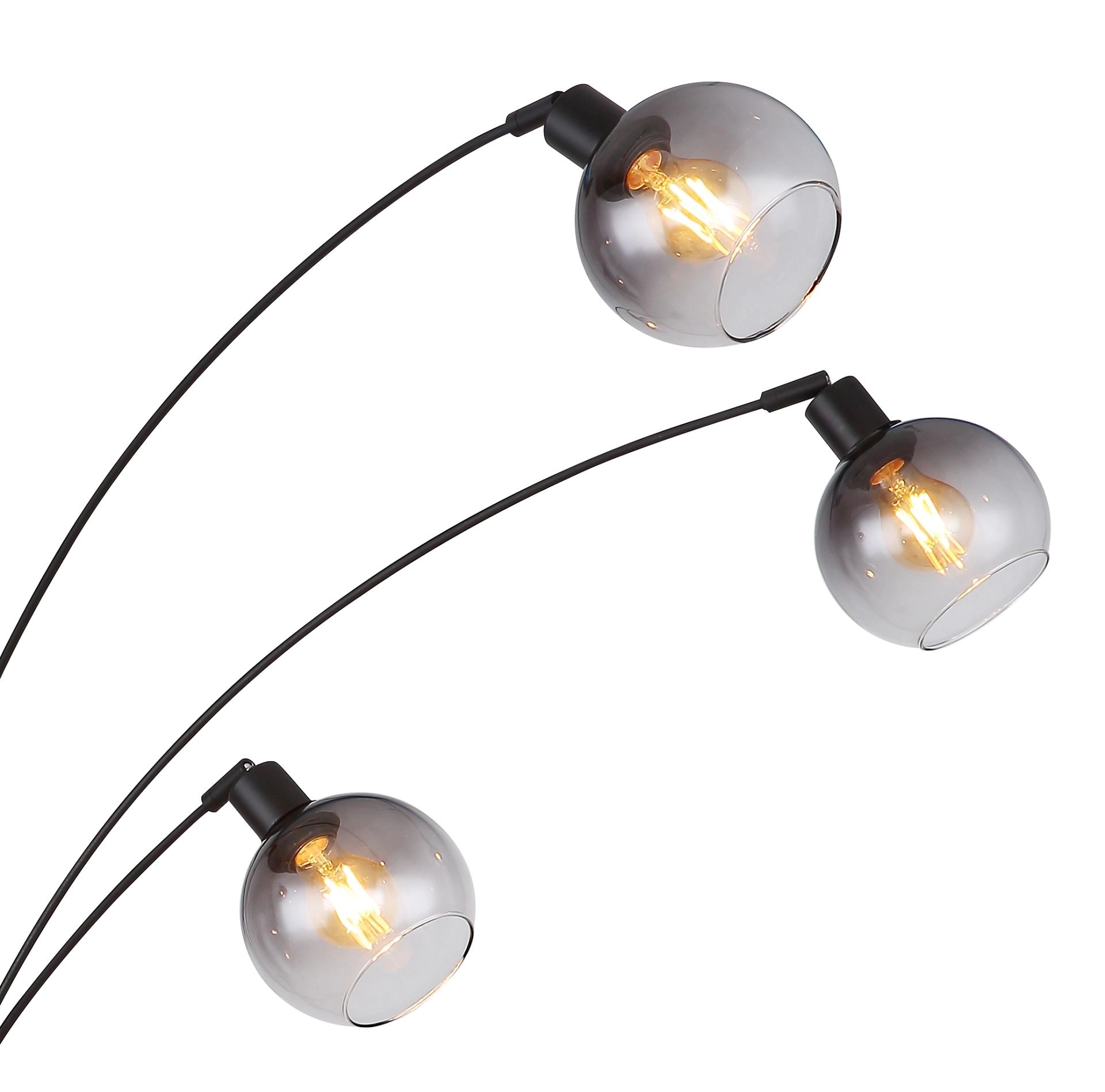 GLOBO LIGHTING Stehlampe »SEYMOUR«, Leuchtmittel E27 | ohne Leuchtmittel, Drehschalter