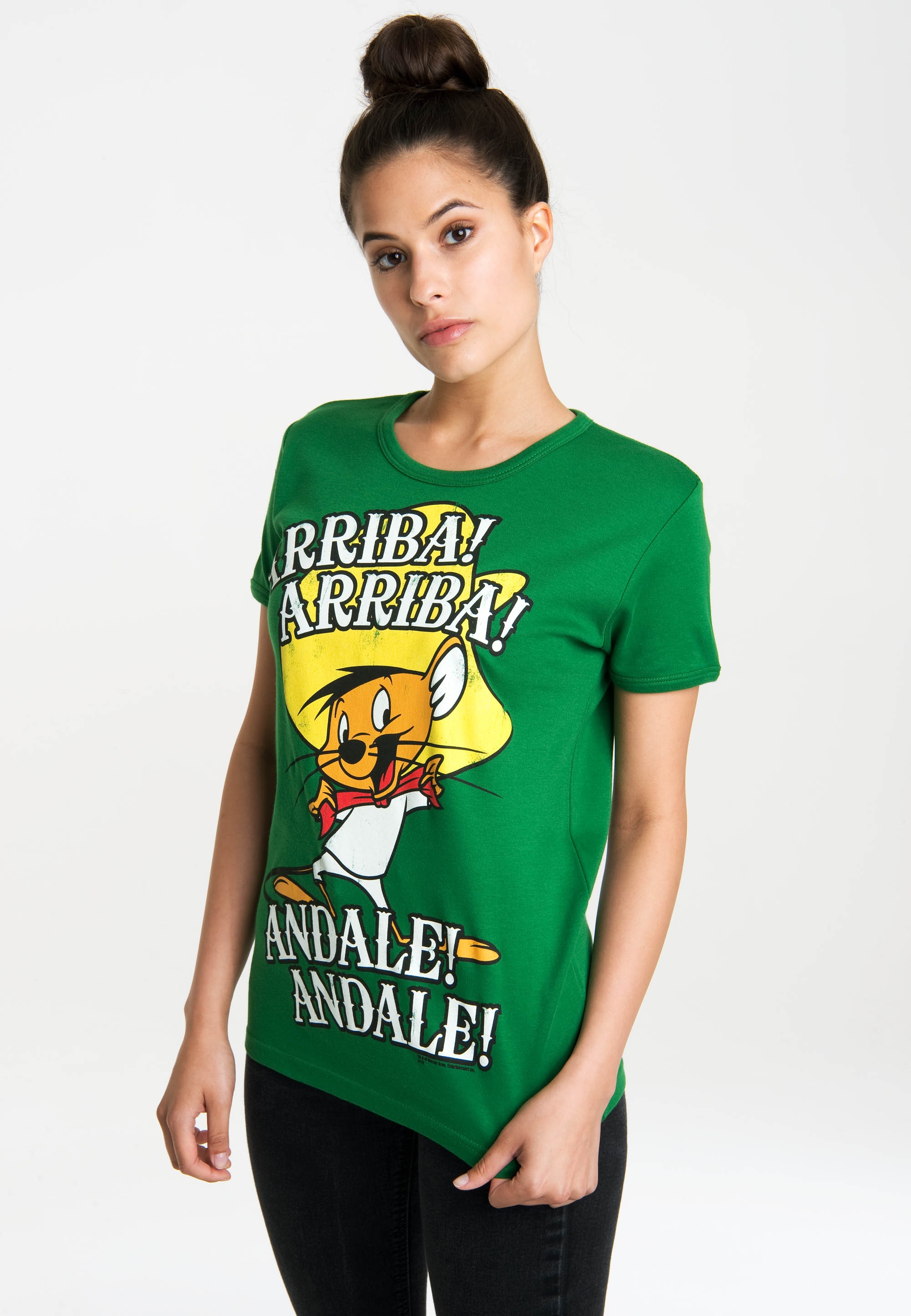 LOGOSHIRT T-Shirt »Looney Tunes – Arriba! Andale!«, mit lizenzierten  Originaldesign für kaufen | BAUR