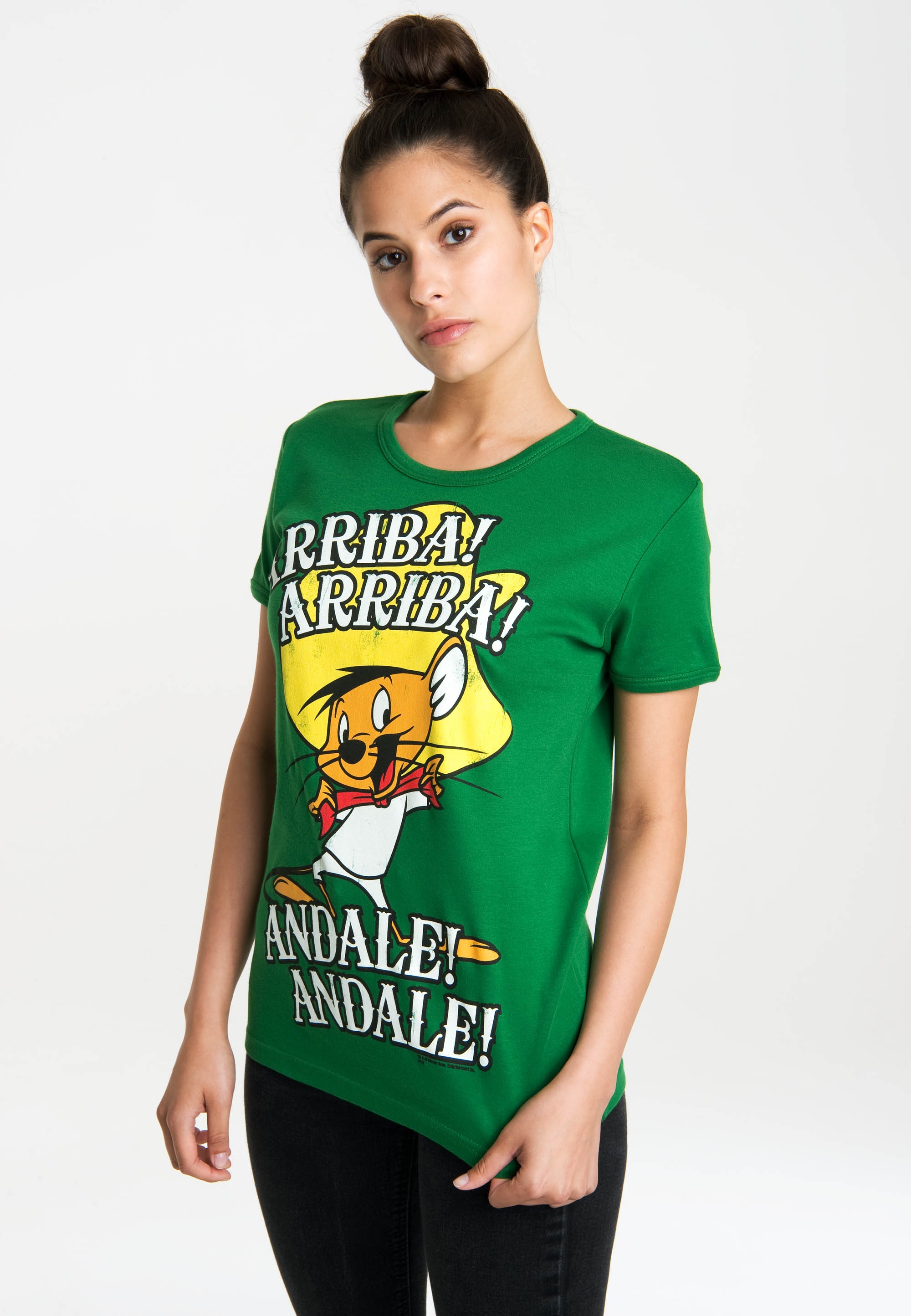 LOGOSHIRT T-Shirt »Looney Tunes – Arriba! Andale!«, mit lizenzierten Originaldesign